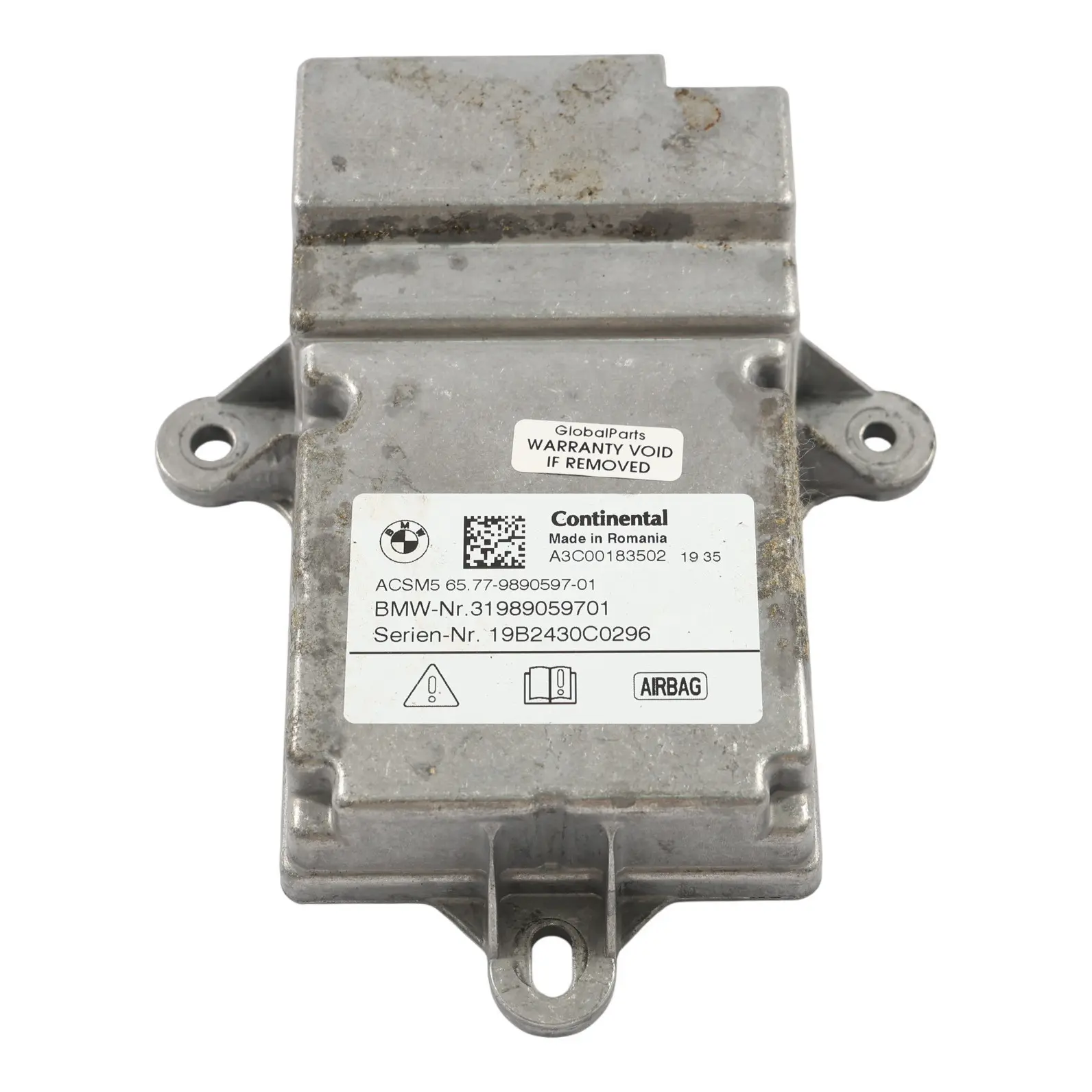 BMW G11 G12 G30 G31 G32 F93 F97 Centralina Modulo Controllo Airbag 9890597