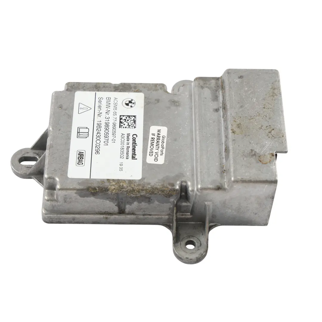 BMW G11 G12 G30 G31 G32 F93 F97 Moduł Sterownika Airbag - SKU 9890597 - Numer Części 9890597