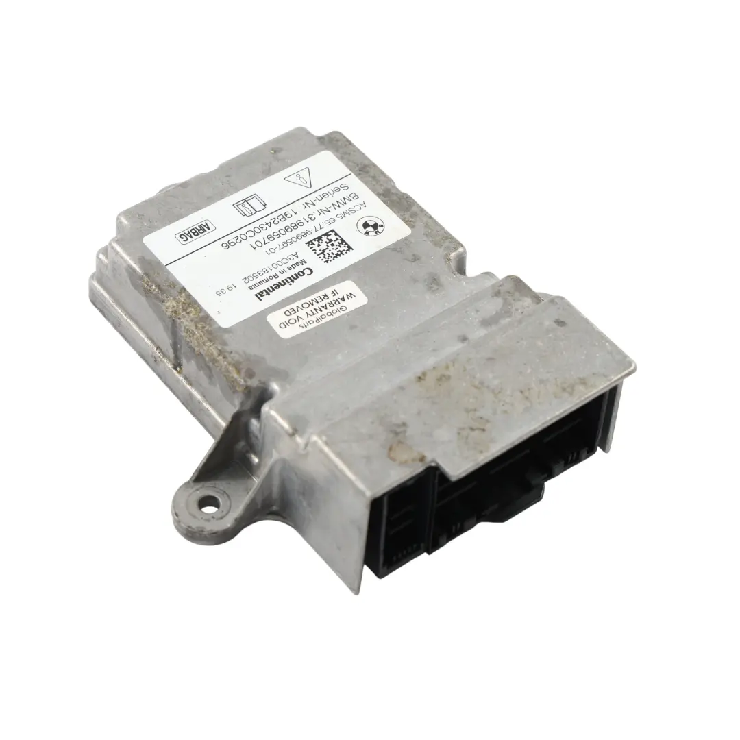Module Unité Contrôle ECU Airbag pour BMW G11 G12 G30 G31 G32 F93 F97 à propos du numéro de pièce 9890597 BMW G11 G12 G30 G31 G32 F93 F97 Module Unité Contrôle ECU Airbag - SKU 9890597 - Numéro de pièce 9890597
