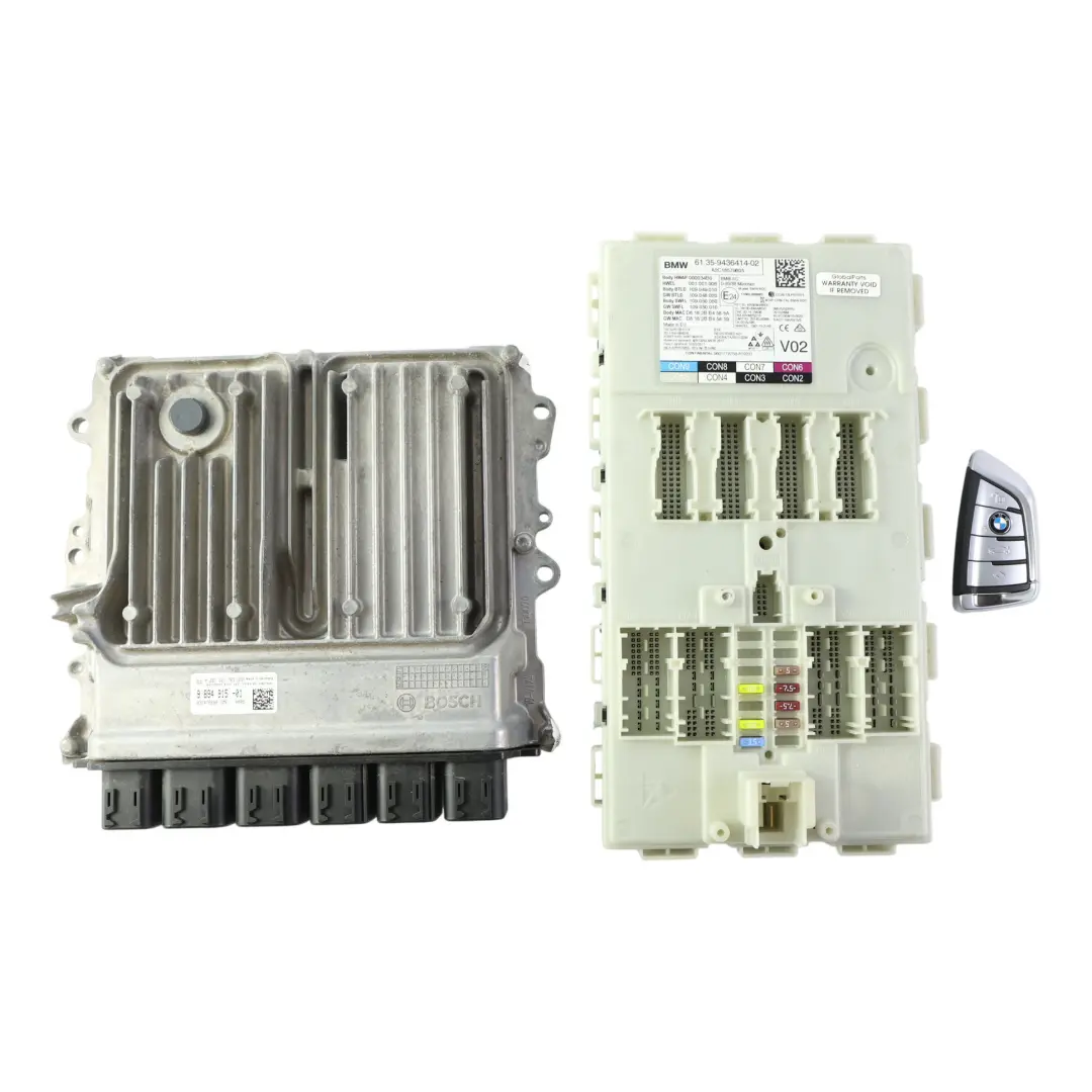 BMW G30 Sterownik DME + Kluczyk 2.0 B48X 251KM Automat Komplet - SKU 9894915-1 - Numer Części 9894915