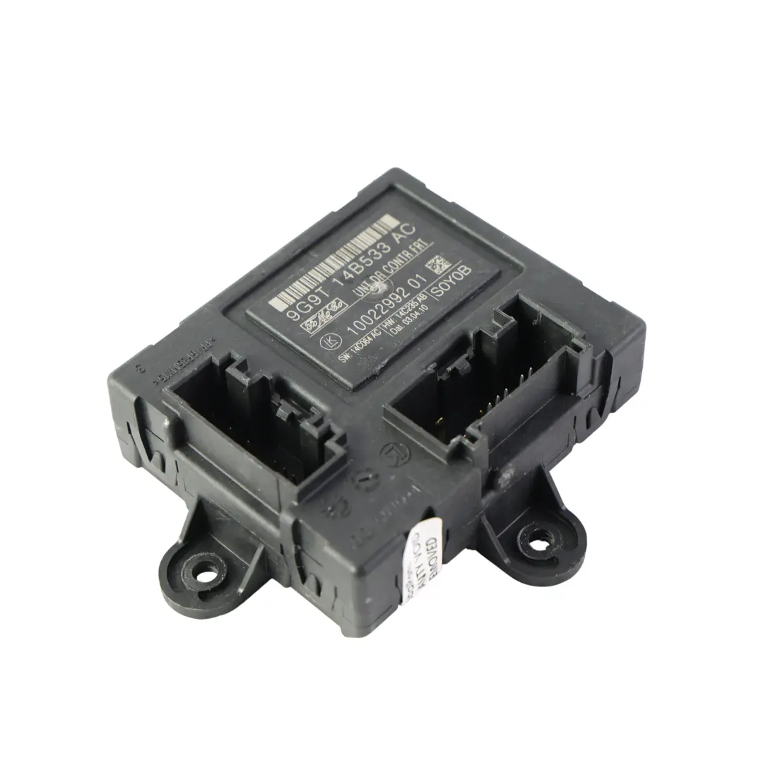 MK4 Modulo Controllo Porta Anteriore Lato Guida per Ford Mondeo con numero di parte 9G9T-14B533-AC Ford Mondeo MK4 Modulo Controllo Porta Anteriore Lato Guida - SKU 9G9T-14B533-AC - Numero di parte 9G9T-14B533-AC