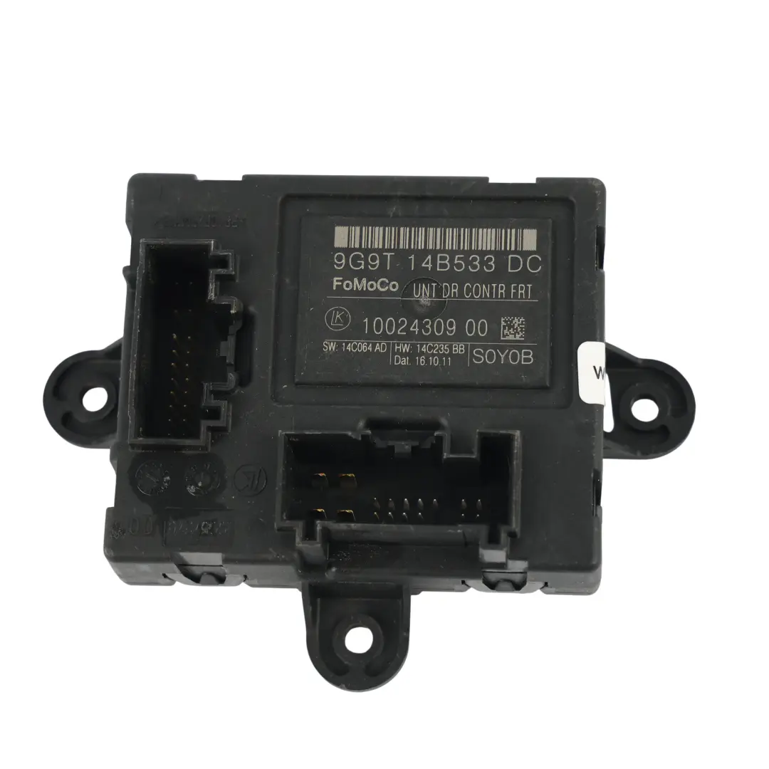 Ford Mondeo Mk4 Door Control Module Front Unit ECU BCM - SKU 9G9T-14B533-DC - Part number 9G9T-14B533-DC