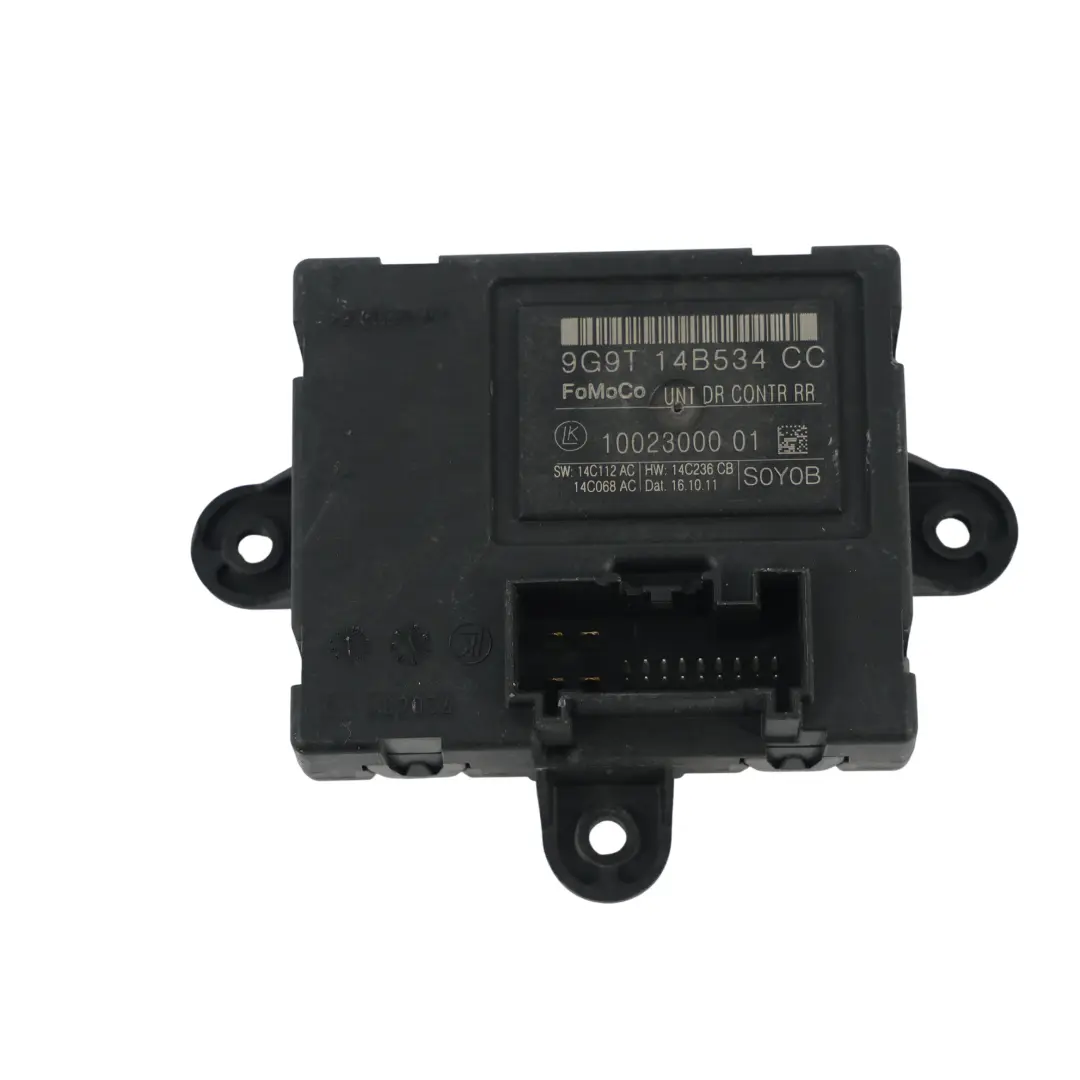 Ford Mondeo MK4 Modulo Controllo Porta Posteriore Sinistro Destro - SKU 9G9T-14B534-CC - Numero di parte 9G9T-14B534-CC