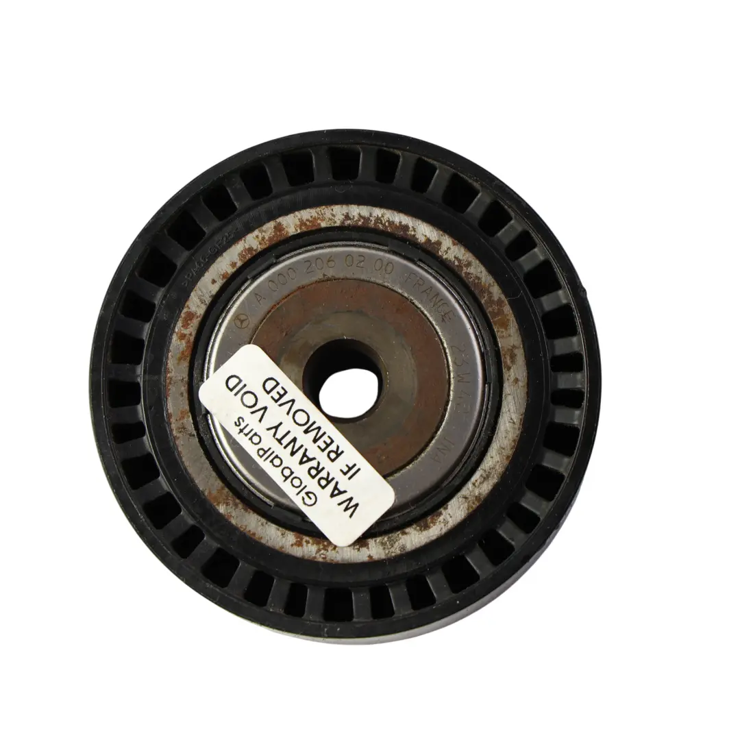Belt Tensioner Pulley Wheel M282 to Mercedes W177 C118 with Part number A0002060200 Mercedes W177 C118 Belt Tensioner Pulley Wheel M282 - SKU A0002060200 - Part number A0002060200