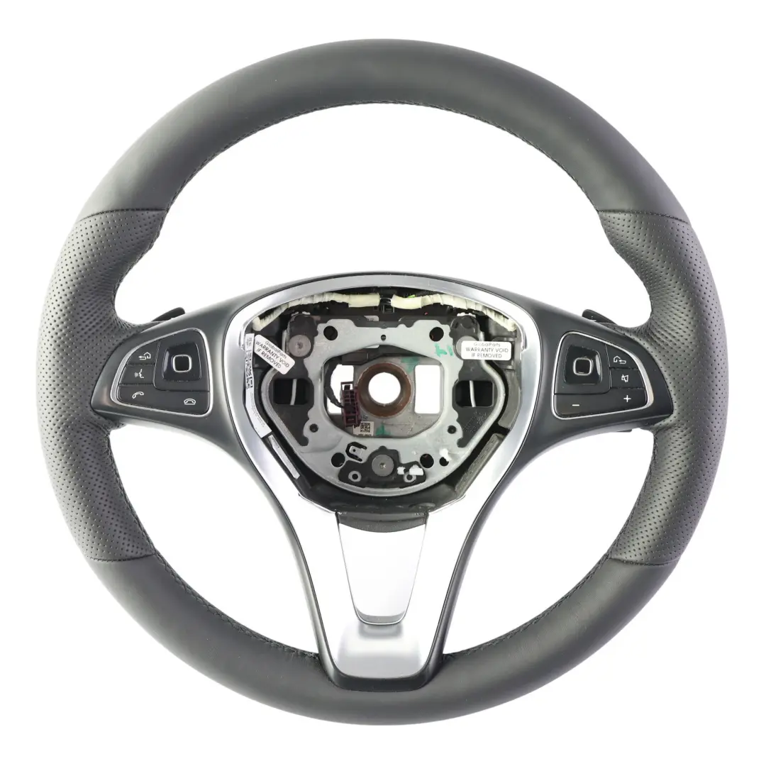 Mercedes W213 NEU Schwarzes Leder Sport Lenkrad Schaltwippen - SKU A0004605600-2 - Teilenummer A0004605600