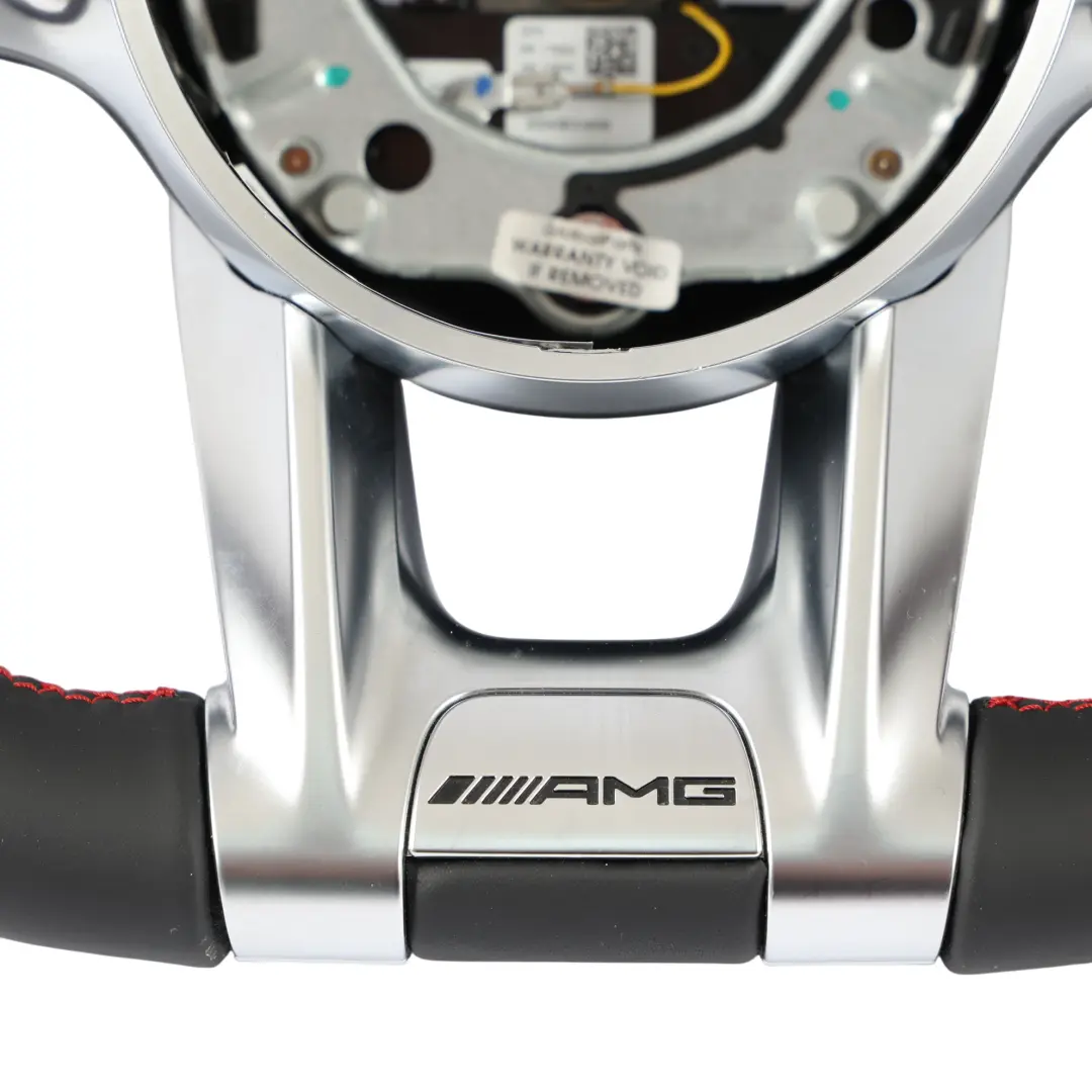 Steering Wheel NEW Black Leather Paddle Shift to Mercedes W177 V177 AMG with Part number A0004609908 Mercedes W177 V177 AMG Steering Wheel NEW Black Leather Paddle Shift - SKU A0004609908-2 - Part number A0004609908