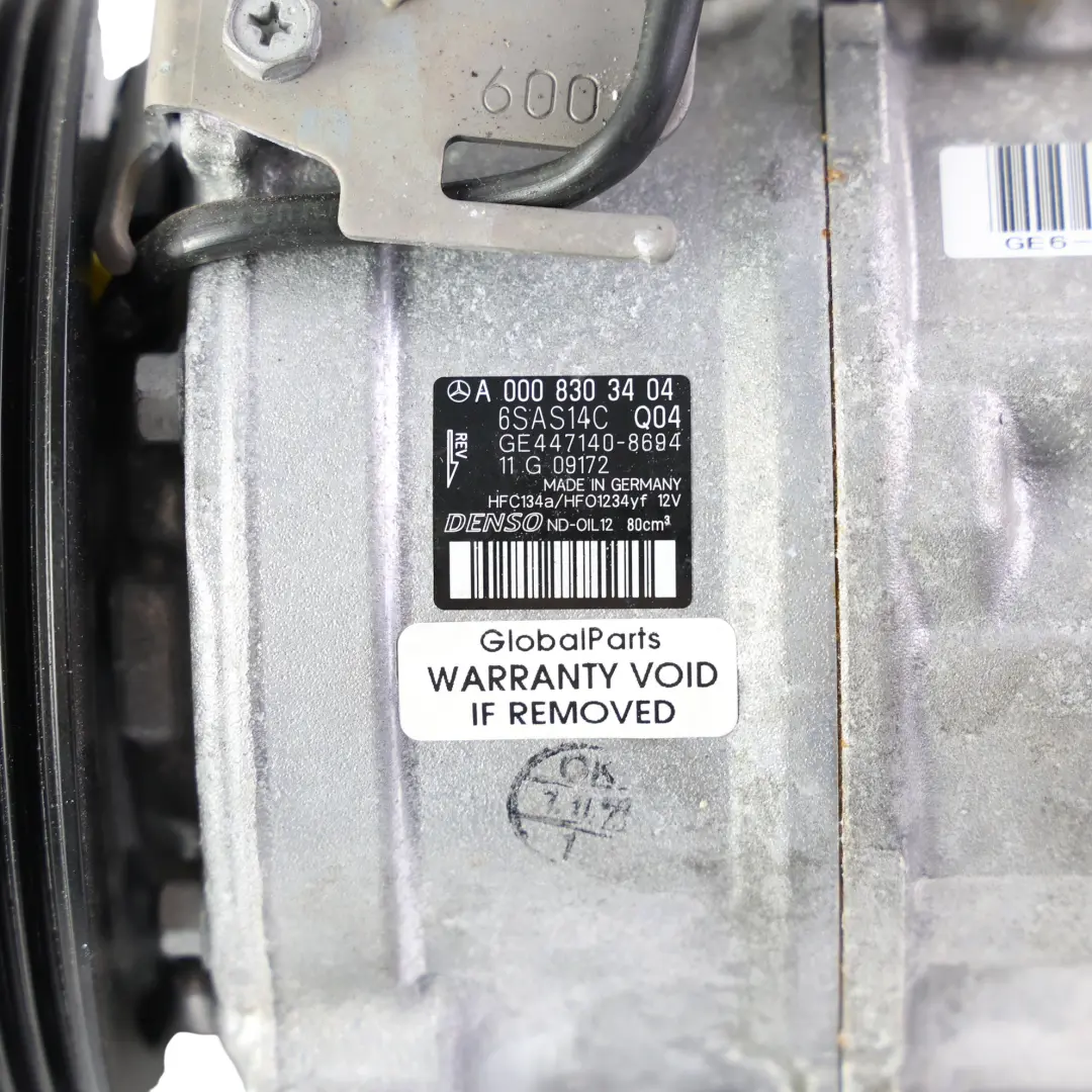 Mercedes W177 Compressore Pompa Climatizzatore Aria M282 - SKU A0008303404 - Numero di parte A0008303404