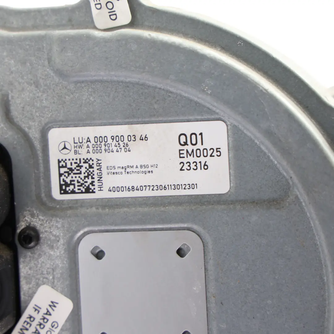 Mercedes W177 Motor Lichtmaschine Generator M282 - SKU A0009000346 - Teilenummer A0009000346