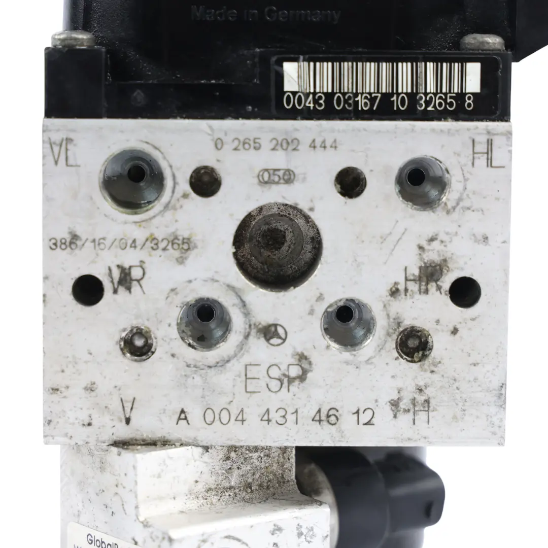Mercedes W215 W220 ABS Brake Pump Control Unit Module - SKU A0044314612 - Part number A0044314612