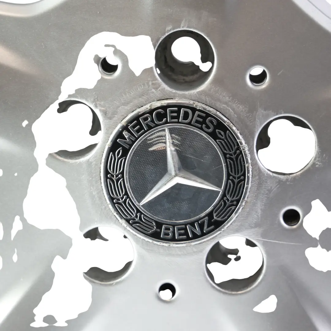 Mercedes W164 Jante Alliage 5 Branches 19" 8J ET:60 Argent - SKU A1644011202-2 - Numéro de pièce A1644011202