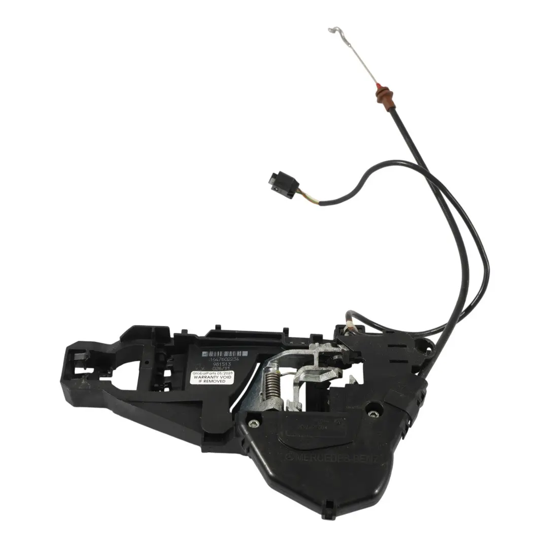 Mercedes ML W164 Serratura Porta Meccanismo Anteriore Destra - SKU A1647602234-1 - Numero di parte A1647602234
