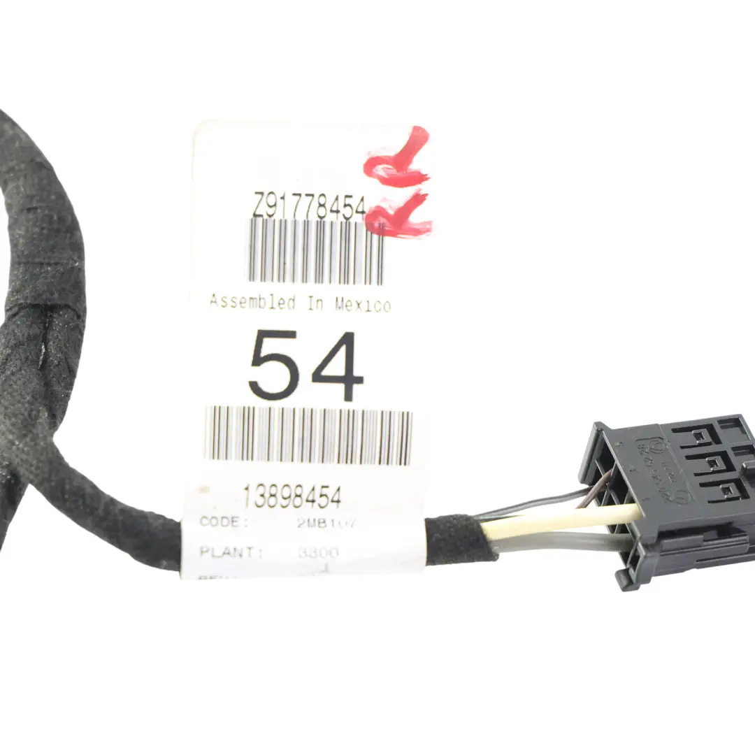 Mercedes W166 Rear Door Wiring Loom Harness Left Right N/O/S - SKU RHD-A1664407532 - Part number A1664407532