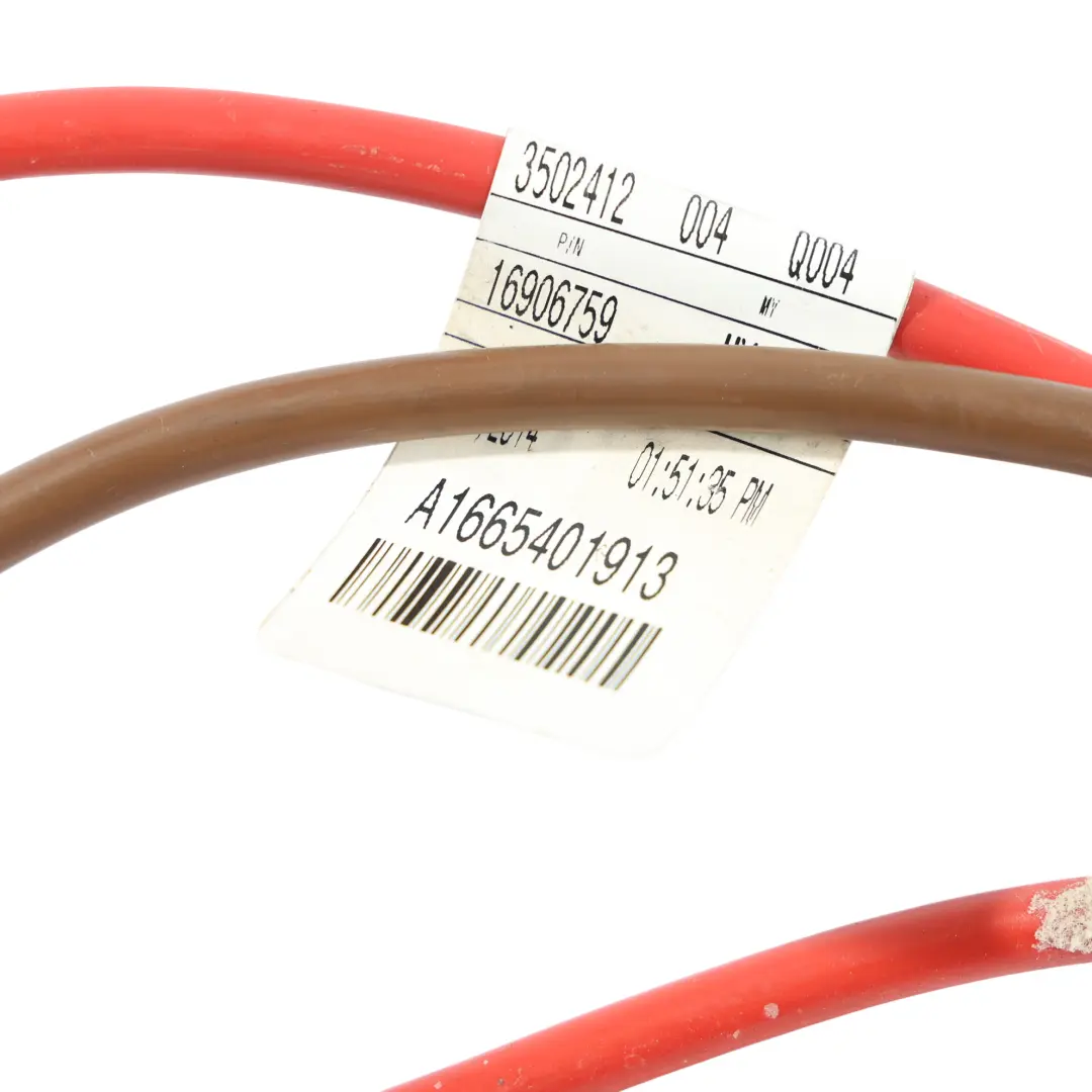 Cableado Arnés Cable Calefactor Auxiliar PTC para Mercedes W166 GLE con número de pieza A1665401913 Mercedes W166 GLE Cableado Arnés Cable Calefactor Auxiliar PTC - SKU A1665401913 - Número de pieza A1665401913