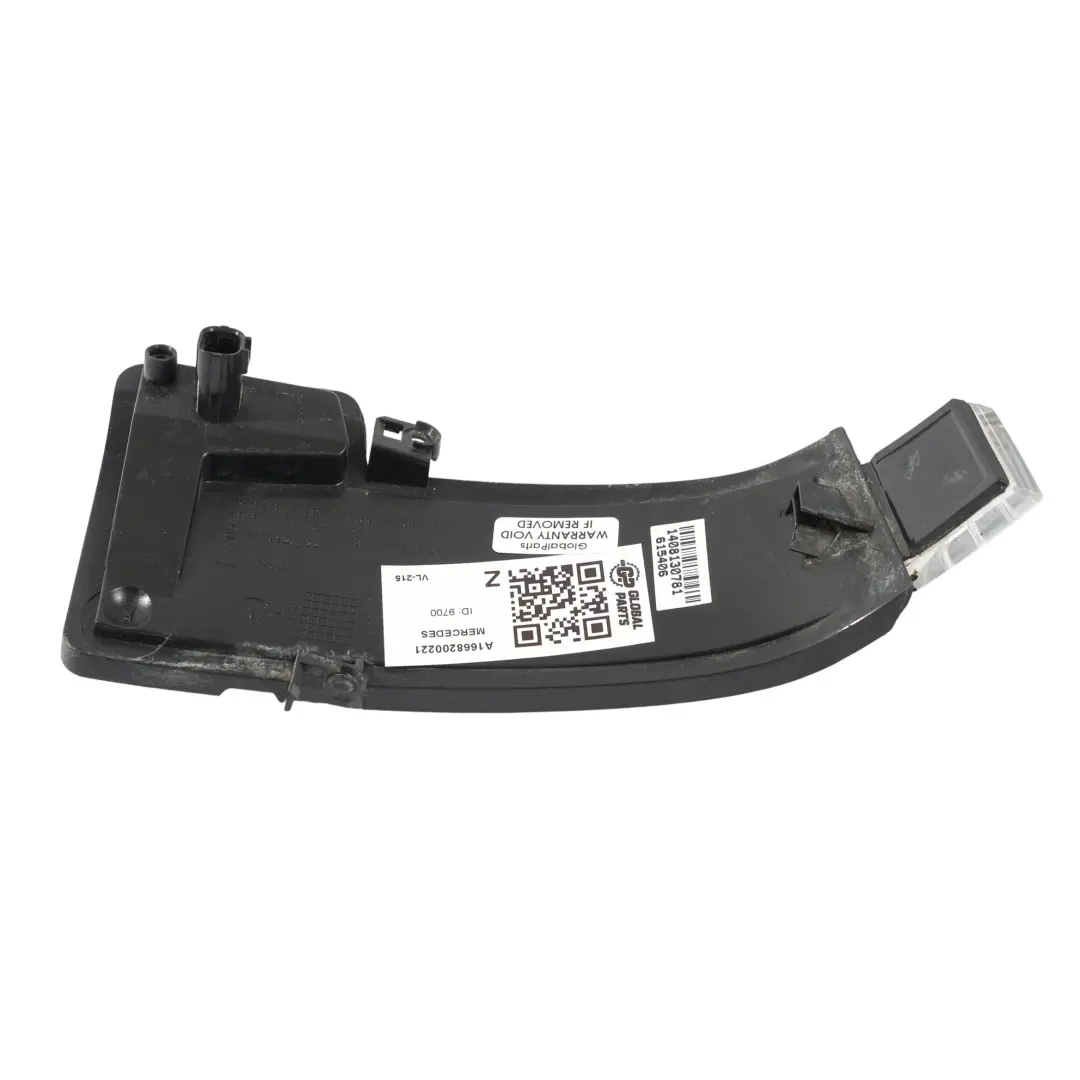 Mercedes W166 Tapa Carcasa Retrovisor Luz Intermitente Derecho - SKU A1668200221 - Número de pieza A1668200221