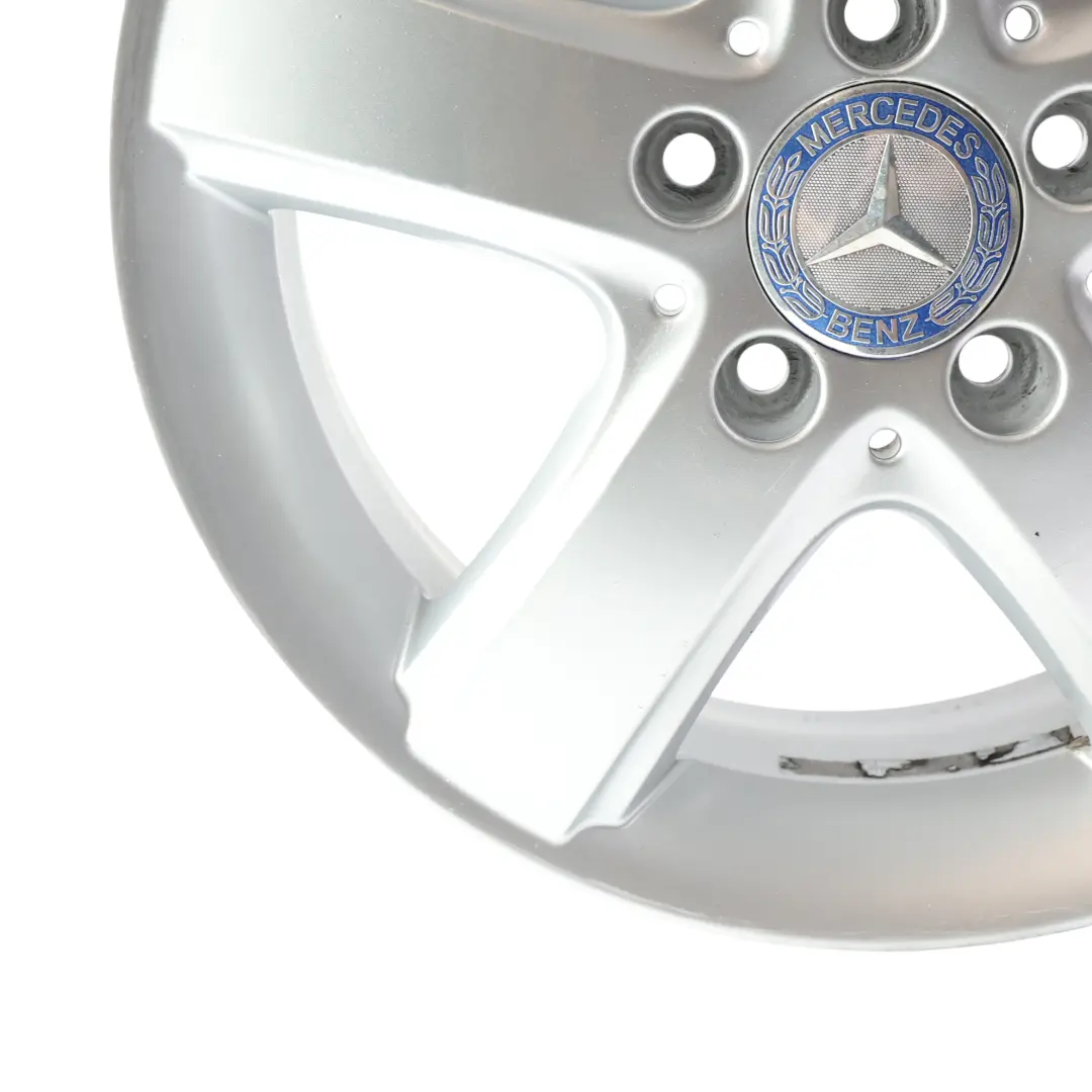  Mercedes-Benz Classe B W245 Argento Cerchi AlluMini o 16" 6J ET: 46 - SKU A1694010302-1 - Numero di parte A1694010302