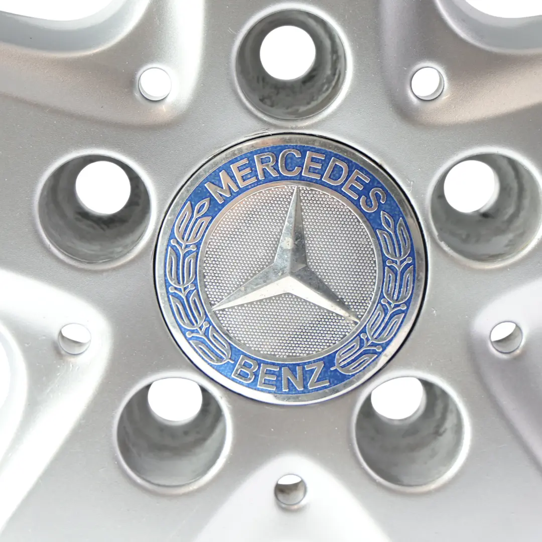  Mercedes-Benz Classe B W245 Argento Cerchi AlluMini o 16" 6J ET: 46 - SKU A1694010302-1 - Numero di parte A1694010302