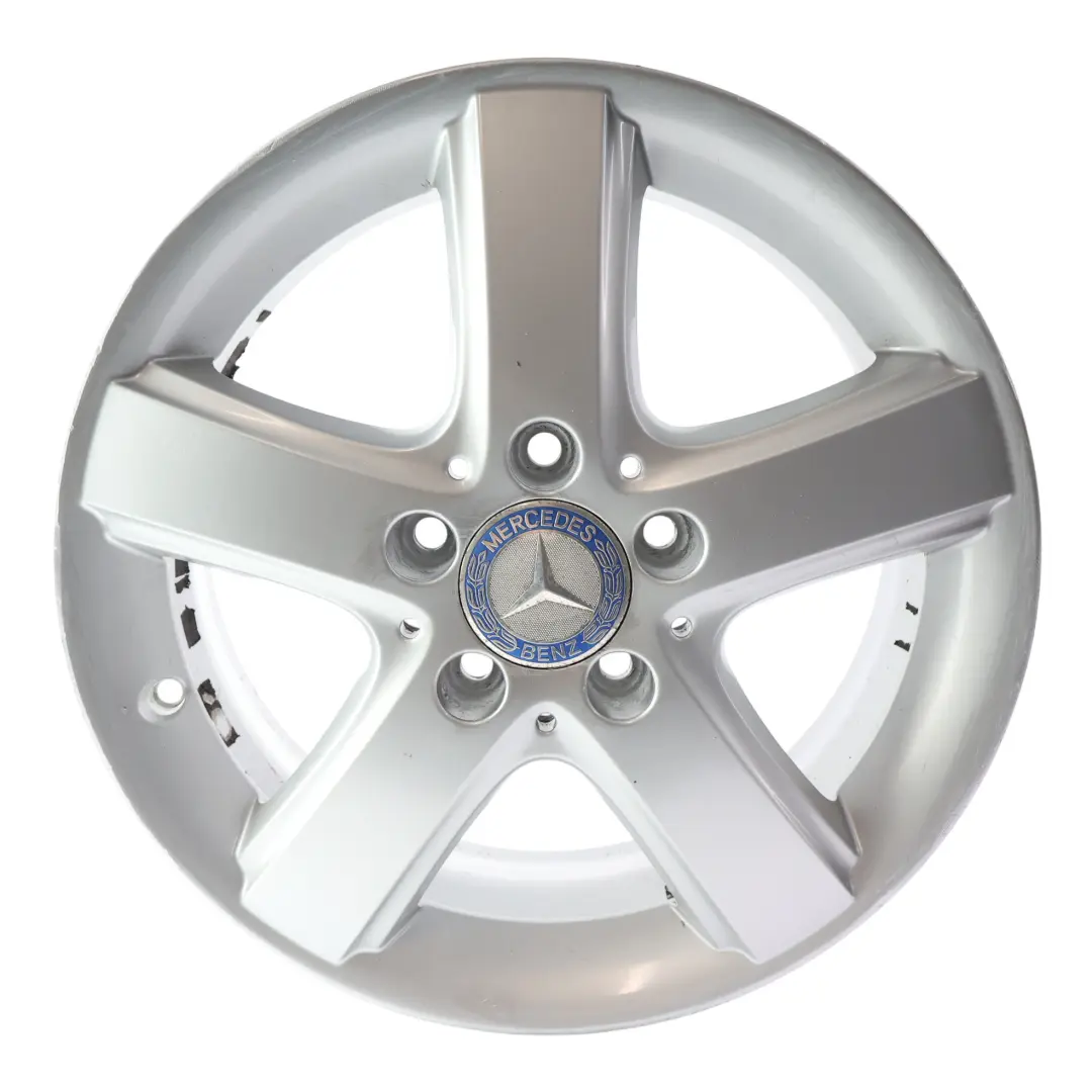 Mercedes W245 Leichtmetallfelge Alufelge 16" 6J ET:46 Sternspeiche - SKU A1694010302-2 - Teilenummer A1694010302