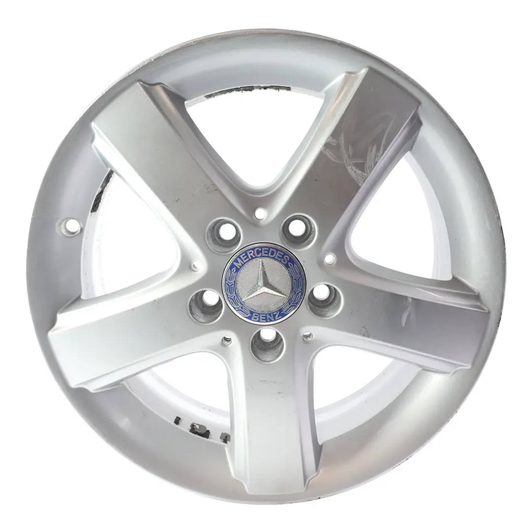 Alloy Wheel Rim 16" 6J ET:46 to Mercedes W169 W245 with Part number A1694010302 Mercedes W169 W245 Alloy Wheel Rim 16" 6J ET:46 - SKU A1694010302-3 - Part number A1694010302