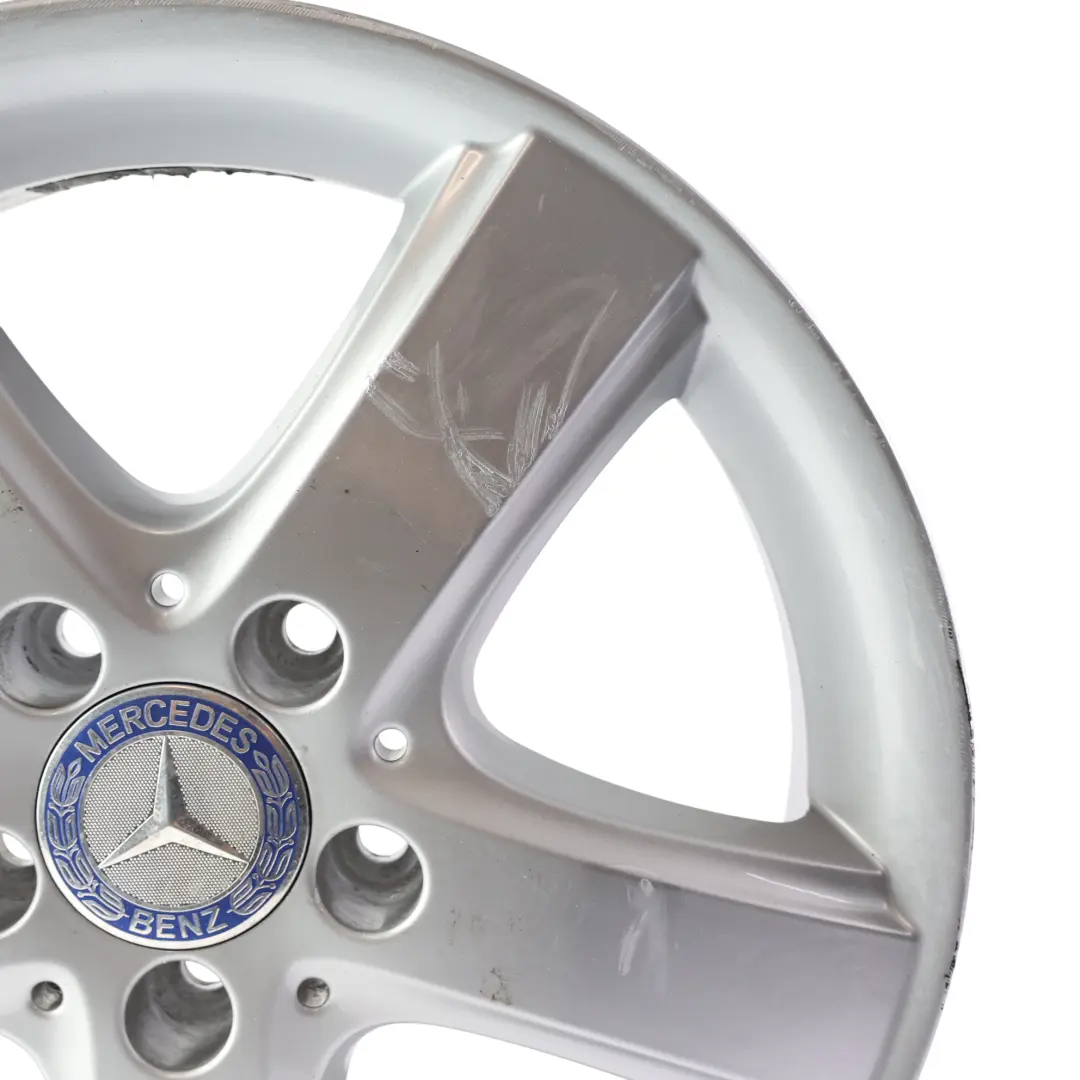 Alloy Wheel Rim 16" 6J ET:46 to Mercedes W169 W245 with Part number A1694010302 Mercedes W169 W245 Alloy Wheel Rim 16" 6J ET:46 - SKU A1694010302-3 - Part number A1694010302