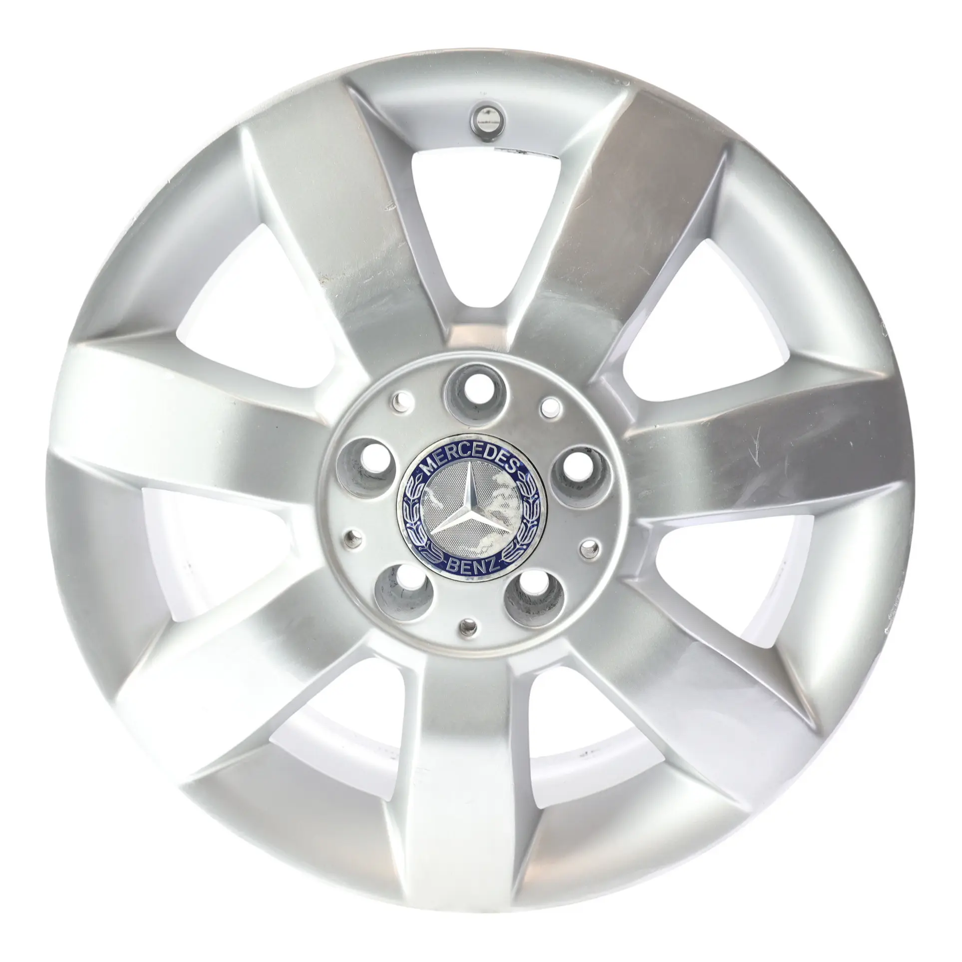 Mercedes W169 W245 Llanta de Aleación Plateada 16" 6J ET:46 A1694011902