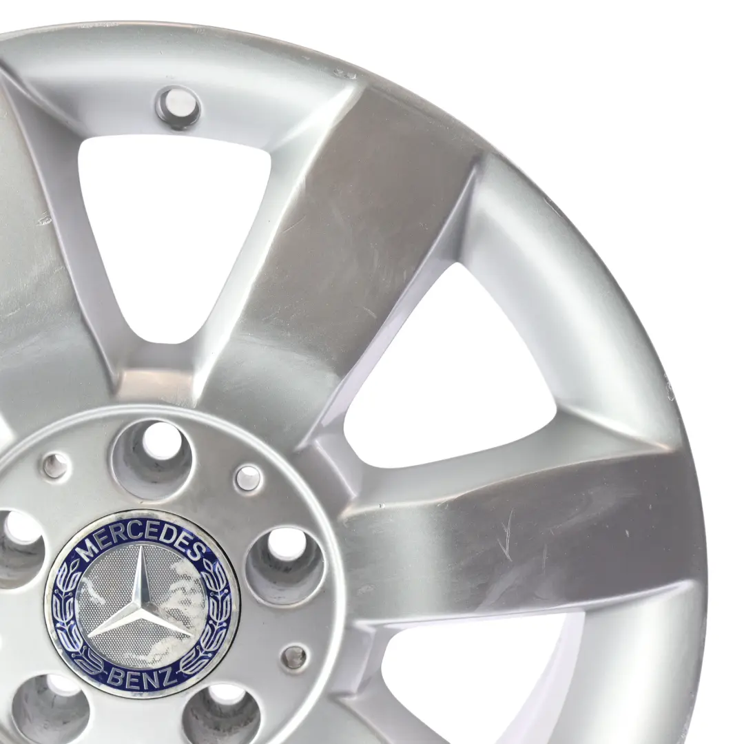 Alloy Wheel Rim 16" 6J ET:46 to Mercedes W169 W245 Silver with Part number A1694011902 Mercedes W169 W245 Silver Alloy Wheel Rim 16" 6J ET:46 - SKU A1694011902-1 - Part number A1694011902