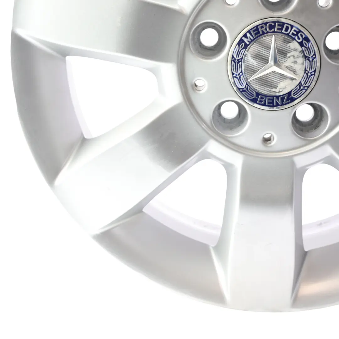Mercedes W169 W245 Silver Alloy Wheel Rim 16" 6J ET:46 - SKU A1694011902-1 - Part number A1694011902