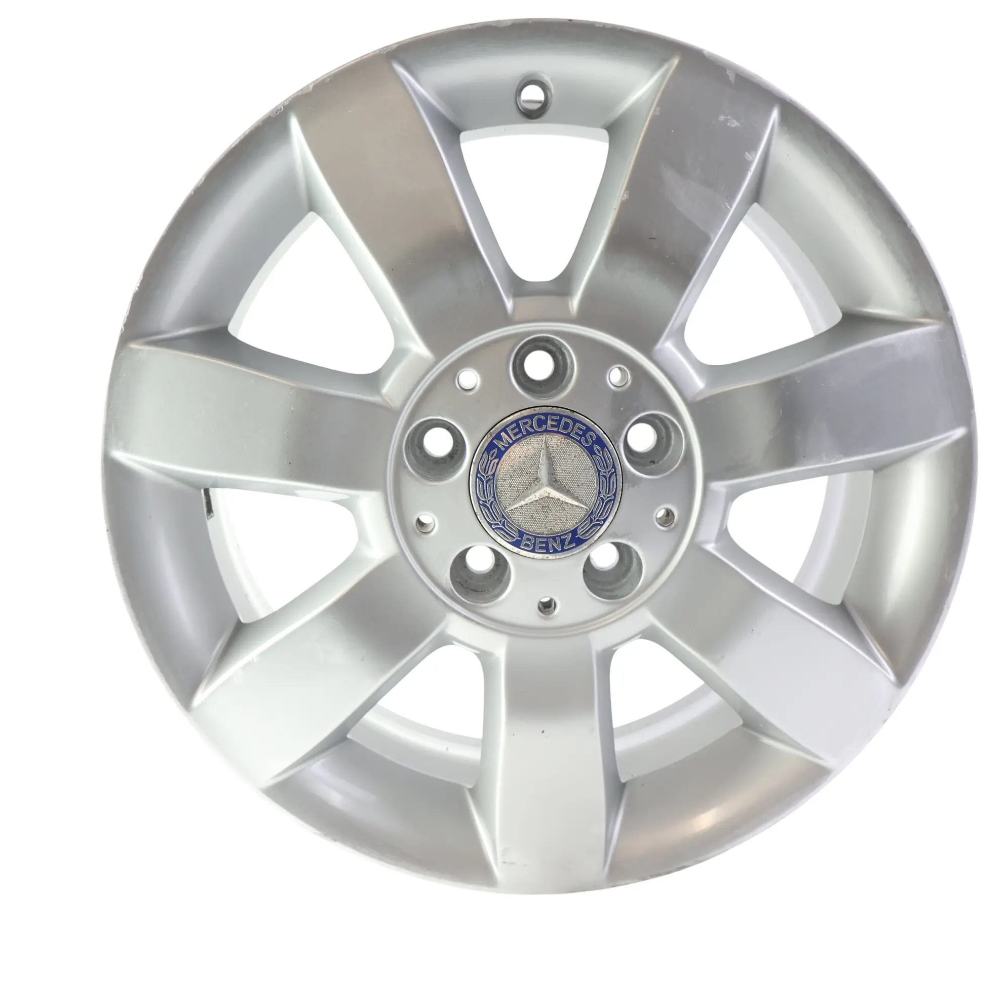 Mercedes W169 W245 Llanta de Aleación Plateada 16" 6J ET:46 A1694011902