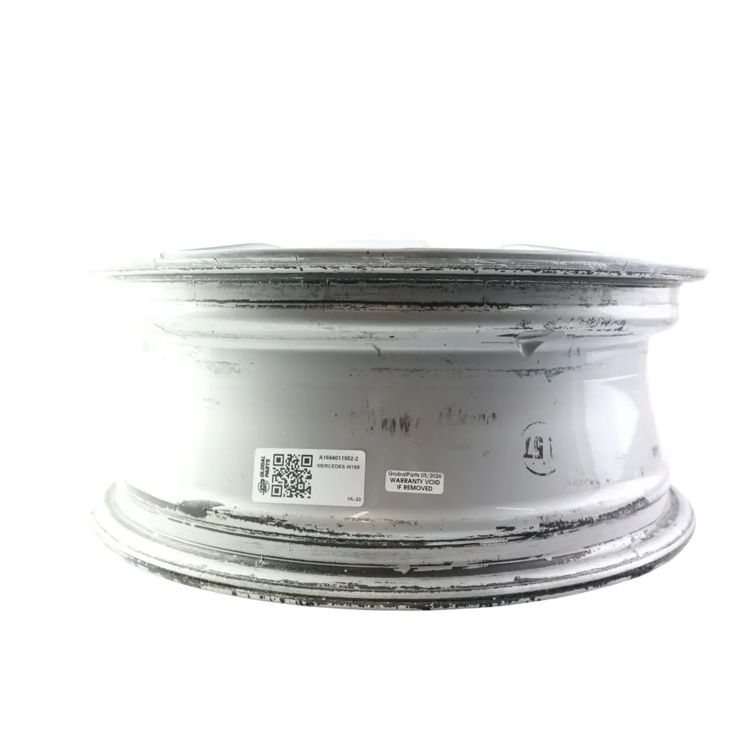 Alloy Wheel Rim 16" 6J ET:46 to Mercedes W169 W245 Silver with Part number A1694011902 Mercedes W169 W245 Silver Alloy Wheel Rim 16" 6J ET:46 - SKU A1694011902-2 - Part number A1694011902