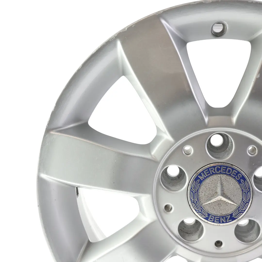 Alloy Wheel Rim 16" 6J ET:46 to Mercedes W169 W245 Silver with Part number A1694011902 Mercedes W169 W245 Silver Alloy Wheel Rim 16" 6J ET:46 - SKU A1694011902-2 - Part number A1694011902