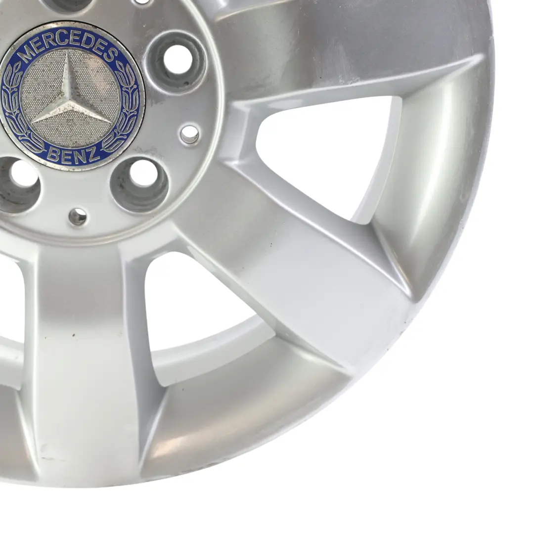 Mercedes W169 W245 Cerchio in lega argento 16" 6J ET:46 - SKU A1694011902-2 - Numero di parte A1694011902