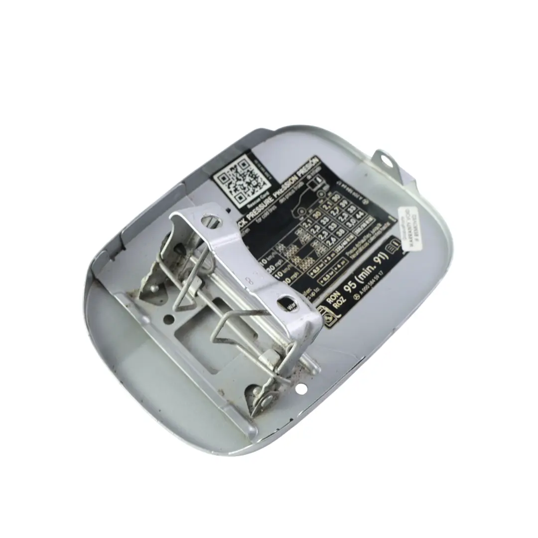 Filler Flap Tank Cap Cover Iridium Silver - 775 to Mercedes W169 Fuel with Part number A1697500106 Mercedes W169 Fuel Filler Flap Tank Cap Cover Iridium Silver - 775 - SKU A1697500106-IRS - Part number A1697500106