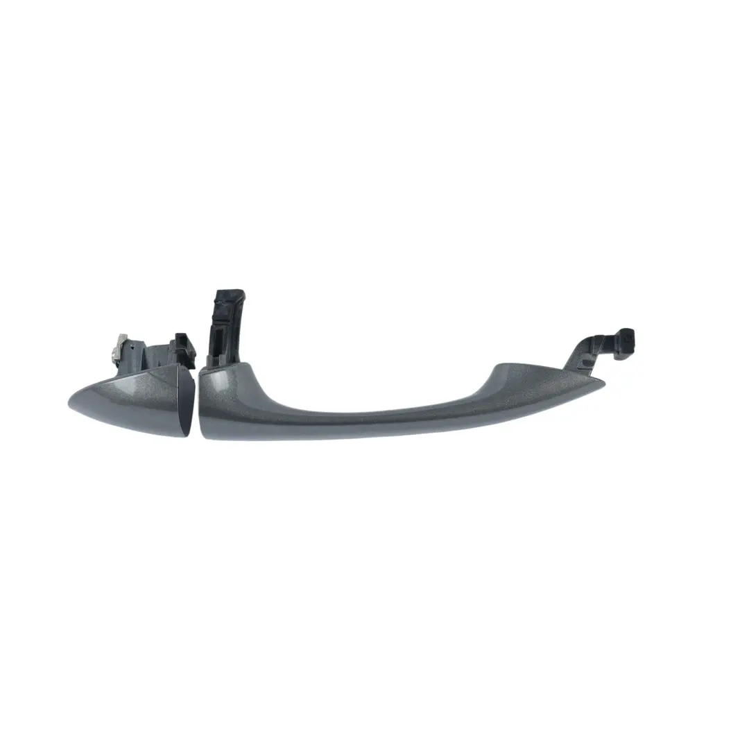 Mercedes W169 W245 Tirador Manija Puerta Trasera Izquierda Gris Montaña - SKU A1697660501-MG - Número de pieza A1697660501