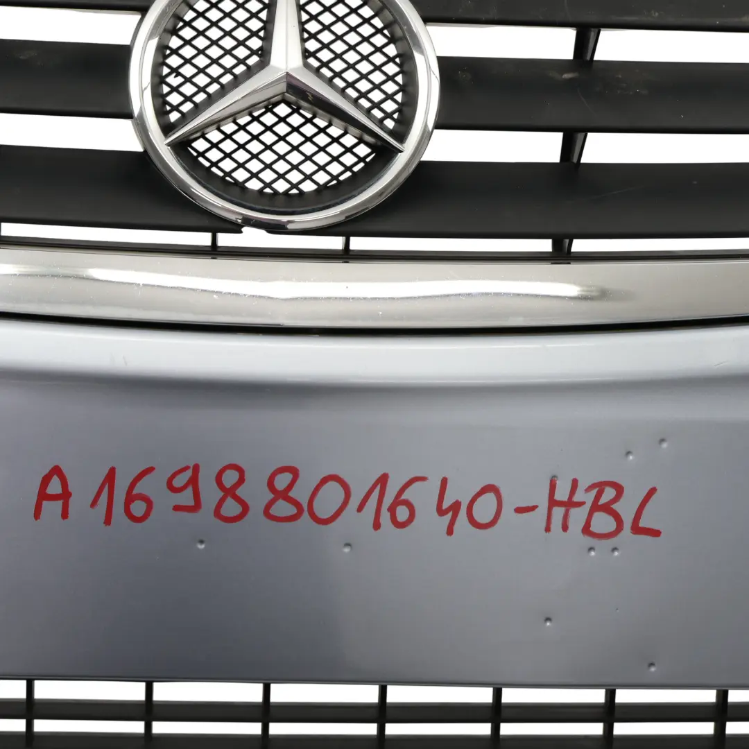 Mercedes W169 Zderzak Przedni Horizon Blue Niebieski Metalik - 391 - SKU A1698801640-HBL - Numer Części A1698801640