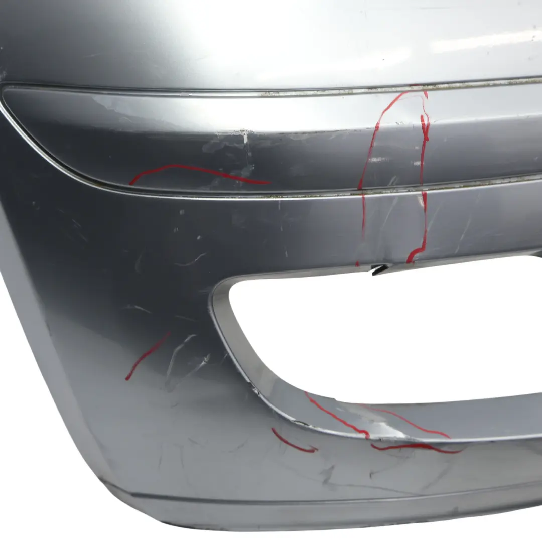 Front Bumper Trim Panel Covering Horizon Blue Metallic - 391 to Mercedes W169 with Part number A1698801640 Mercedes W169 Front Bumper Trim Panel Covering Horizon Blue Metallic - 391 - SKU A1698801640-HBL - Part number A1698801640