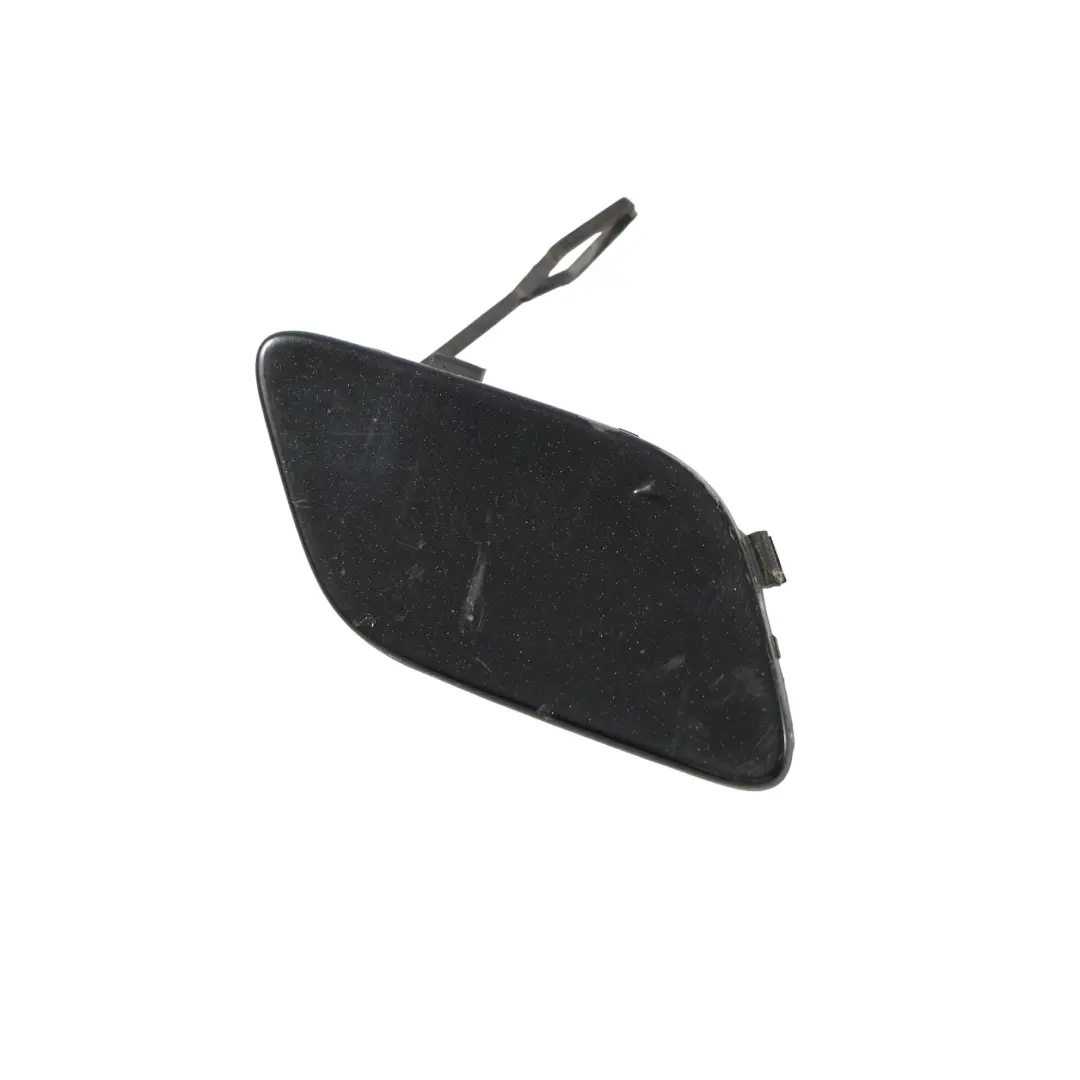 Mercedes W169 Front Bumper Tow Eye Hook Cover Cap Kosmos Black Metallic - 191 - SKU A1698850823-KB - Part number A1698850823