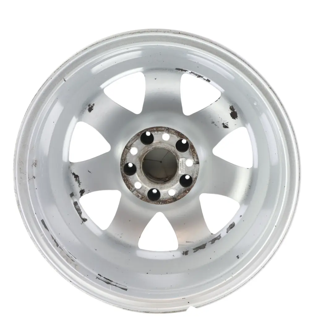 Silberne Leichtmetallfelge 16" 7J ET:34 7-Loch für Mercedes R171 mit Teilenummer A1714010902 Mercedes R171 Silberne Leichtmetallfelge 16" 7J ET:34 7-Loch - SKU A1714010902-2 - Teilenummer A1714010902