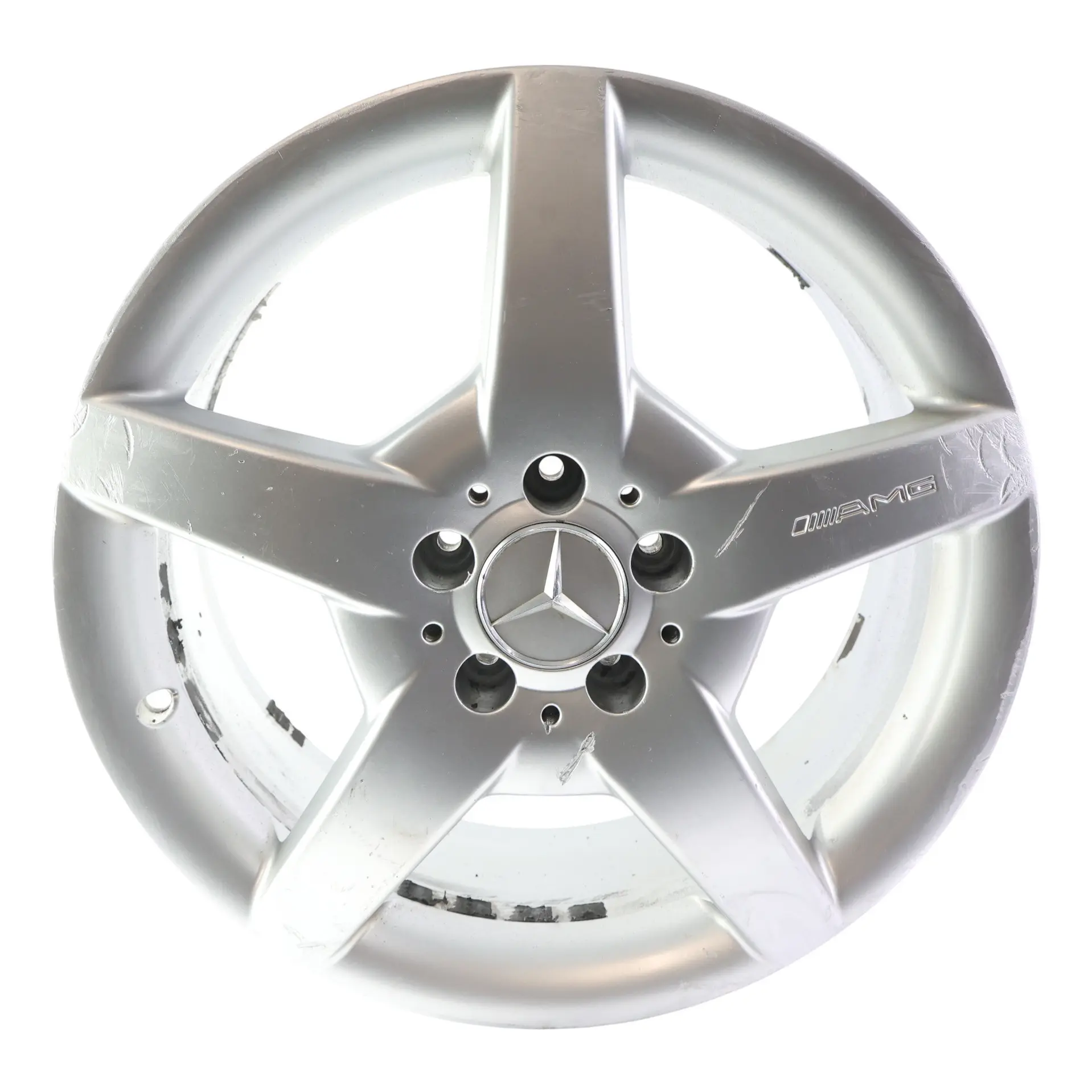 Mercedes R171 C209 AMG Avant Jante en alliage argenté 18" 7,5J ET:37 A1714011602