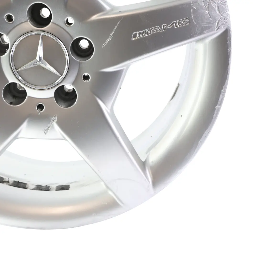 Mercedes R171 C209 AMG Felga Aluminiowa Srebrna 18" 7,5J ET:37 - SKU A1714011602-2 - Numer Części A1714011602