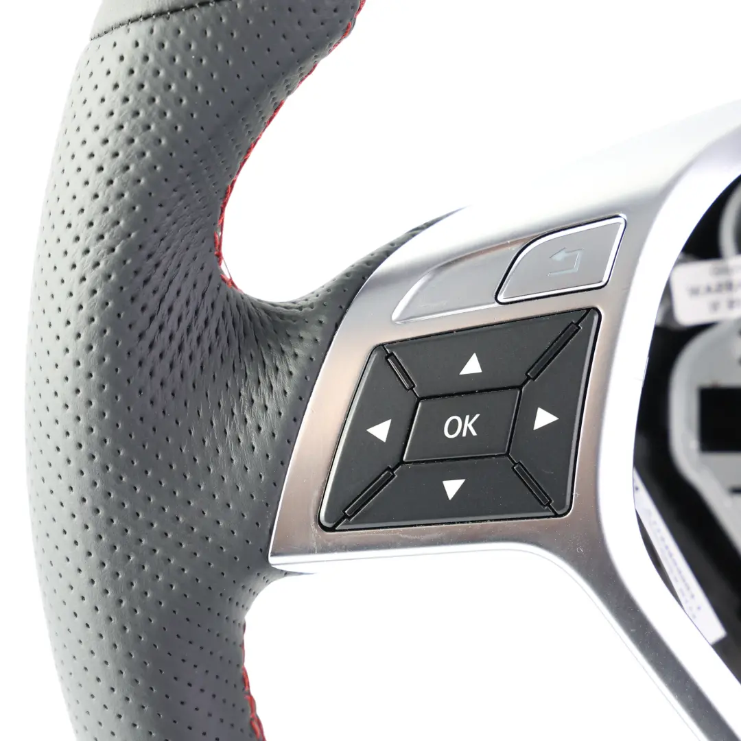 Mercedes SLK R172 Volant NEUF Cuir Noir Avec Palettes Changement Vitesse - SKU A1724600003-1 - Numéro de pièce A1724600003