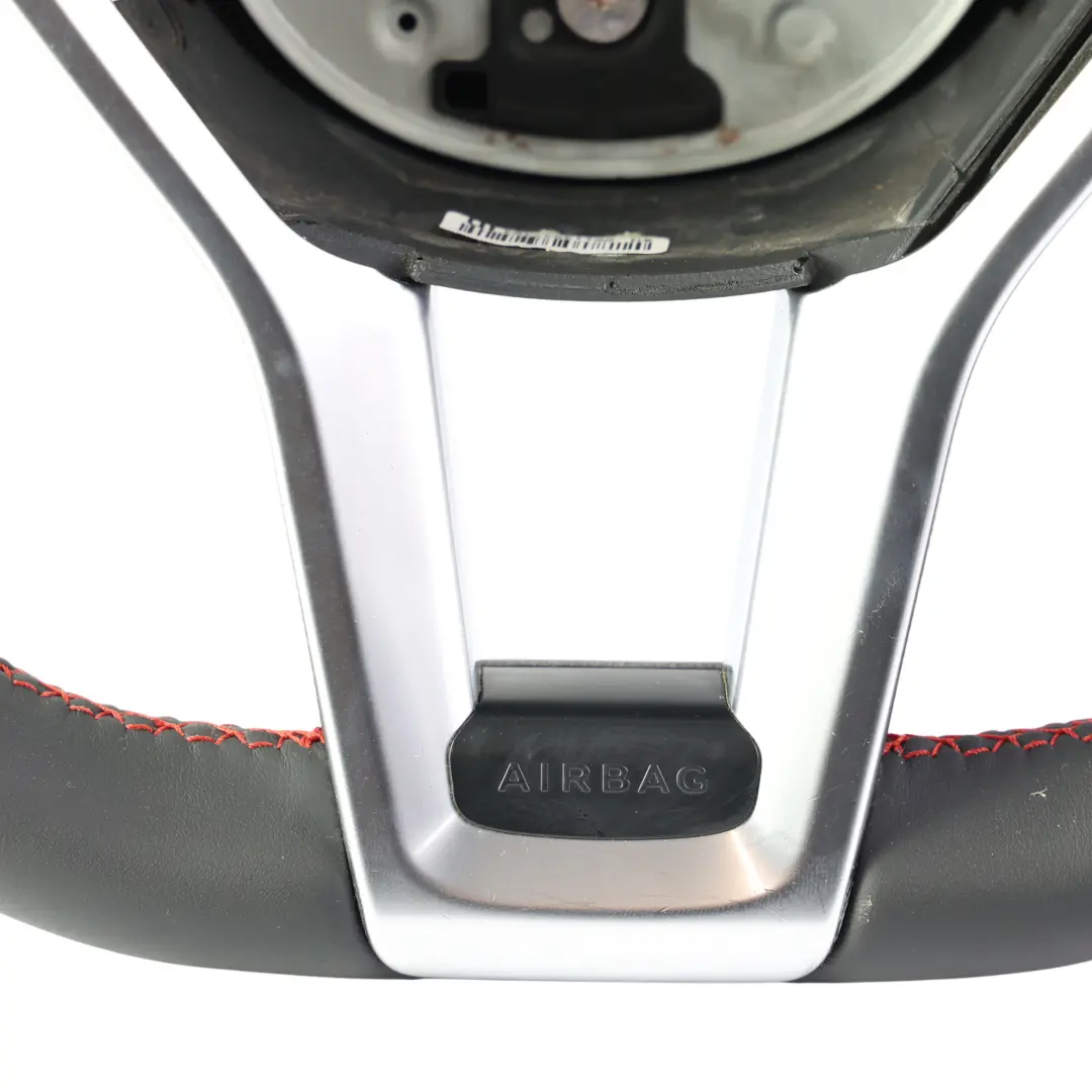 Lenkrad NEU Schwarz Leder Schaltwippen Rote Gewinde für Mercedes SLK R172 mit Teilenummer A1724600003 Mercedes SLK R172 Lenkrad NEU Schwarz Leder Schaltwippen Rote Gewinde - SKU A1724600003-1 - Teilenummer A1724600003