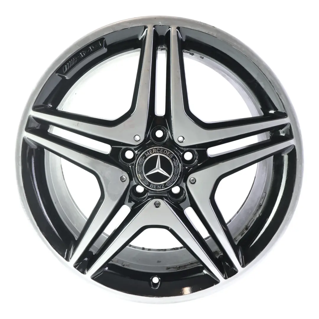 Jante Alliage 18" 5 Double rayon ET:52 7.5J pour Mercedes W176 W246 AMG à propos du numéro de pièce A1764010302 Mercedes W176 W246 AMG Jante Alliage 18" 5 Double rayon ET:52 7.5J - SKU A1764010302-1 - Numéro de pièce A1764010302