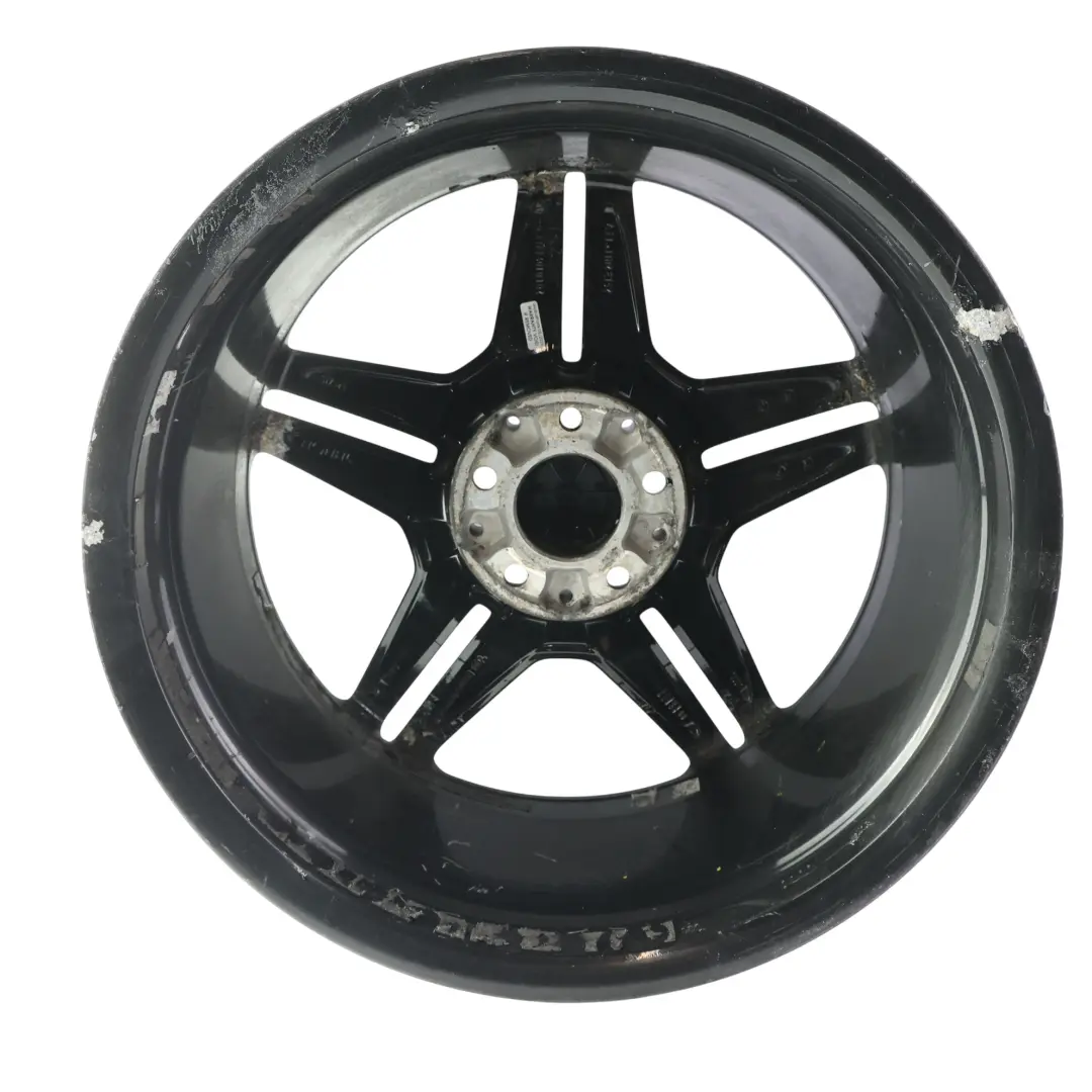 Alloy Rim 18" 5 Double Spoke ET:52 7.5J to Mercedes W176 W246 AMG Wheel with Part number A1764010302 Mercedes W176 W246 AMG Wheel Alloy Rim 18" 5 Double Spoke ET:52 7.5J - SKU A1764010302-1 - Part number A1764010302