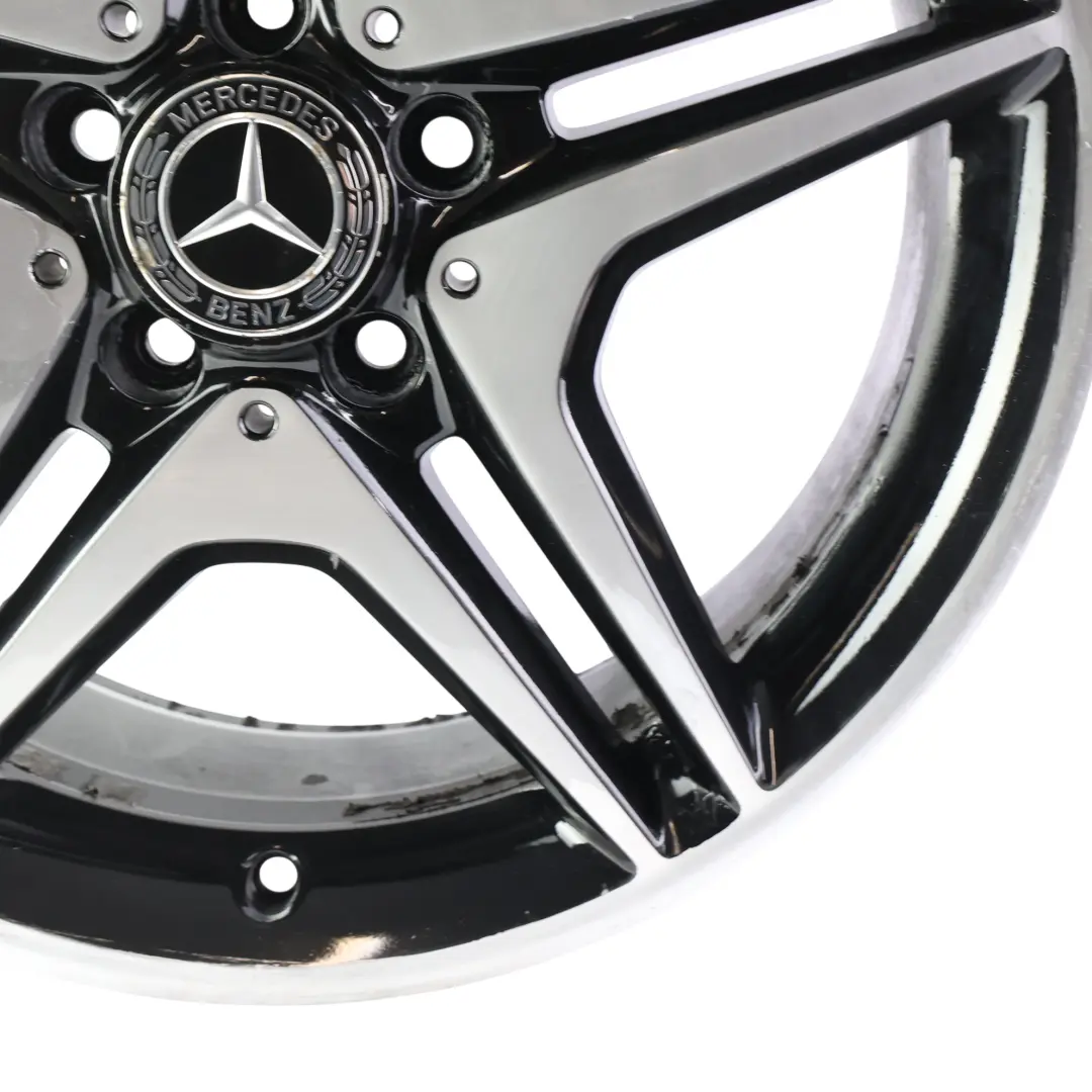 Mercedes W176 W246 AMG Cerchio in lega 18" 5 doppie razze ET:52 7.5J - SKU A1764010302-1 - Numero di parte A1764010302