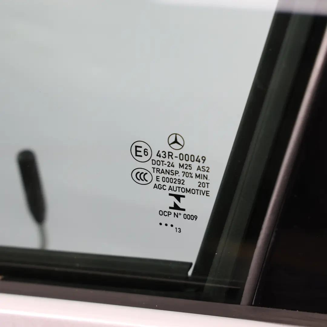 Mercedes W176 Porta Anteriore Sinistra Calcite White Bianco - 650 - SKU A1767200105-CW1 - Numero di parte A1767200105