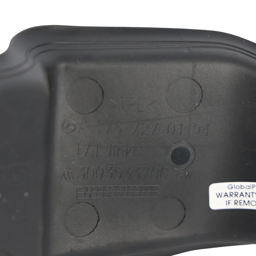 Insert Garniture Poche Porte Avant Gauche pour Mercedes W176 à propos du numéro de pièce A1767270194 Mercedes W176 Insert Garniture Poche Porte Avant Gauche - SKU A1767270194 - Numéro de pièce A1767270194