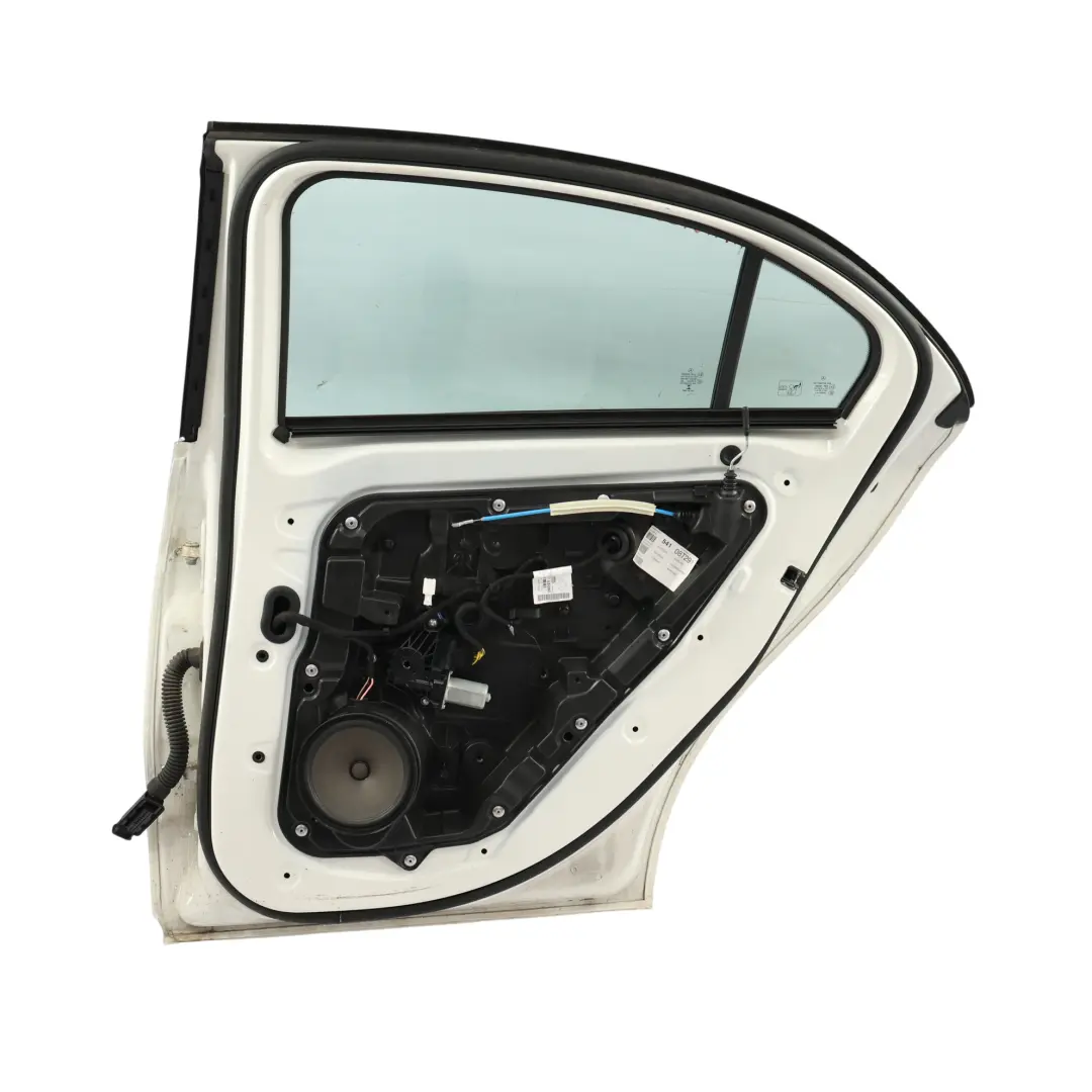 Mercedes W176 Porte Arrière Droite Blanc Calcite - 650 - SKU A1767300205-CW - Numéro de pièce A1767300205