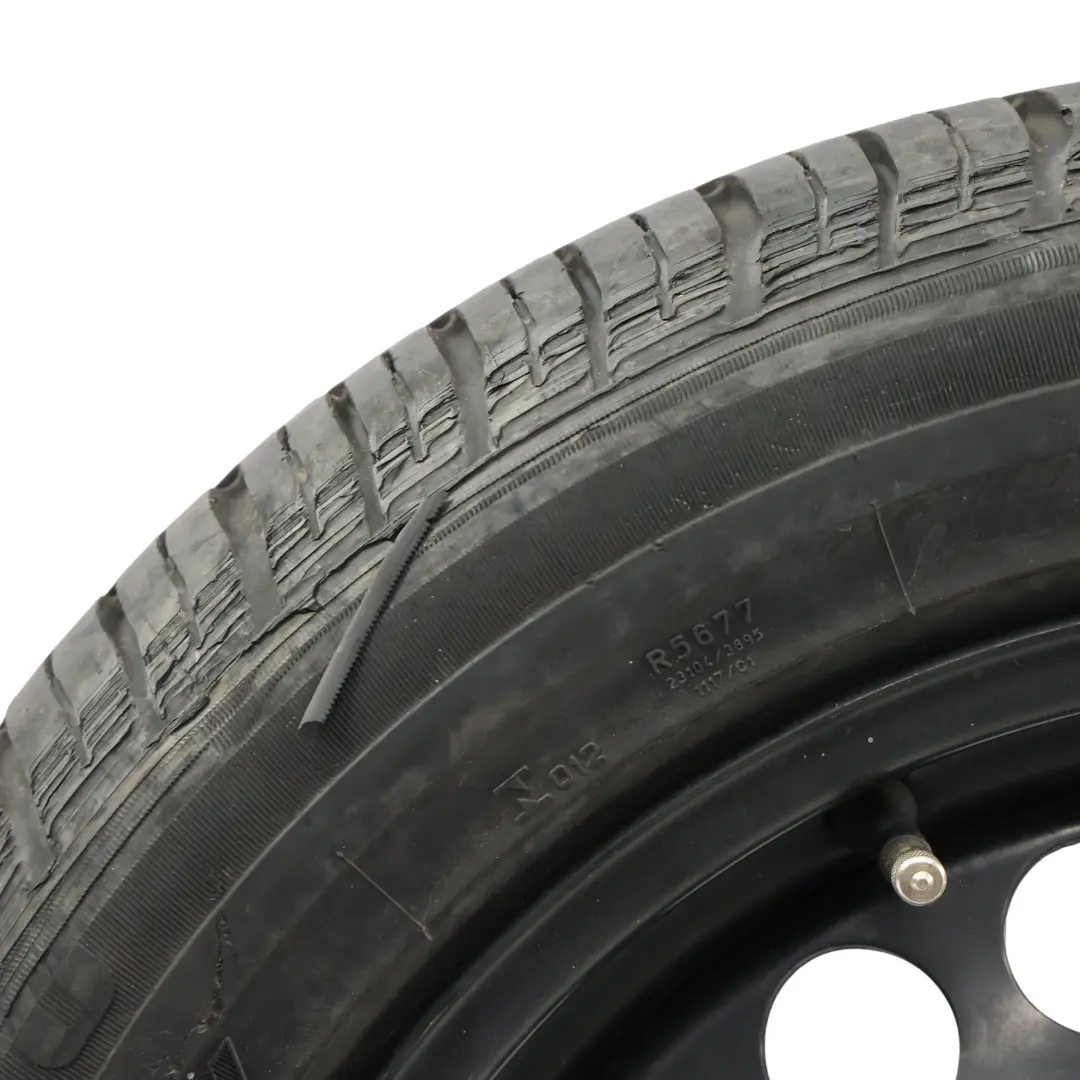W208 Compact Alu Reserverad 16" 7J ET:37 für Mercedes W202 W203 CLK mit Teilenummer A2034000302 Mercedes W202 W203 CLK W208 Compact Alu Reserverad 16" 7J ET:37 - SKU A2034000302 - Teilenummer A2034000302