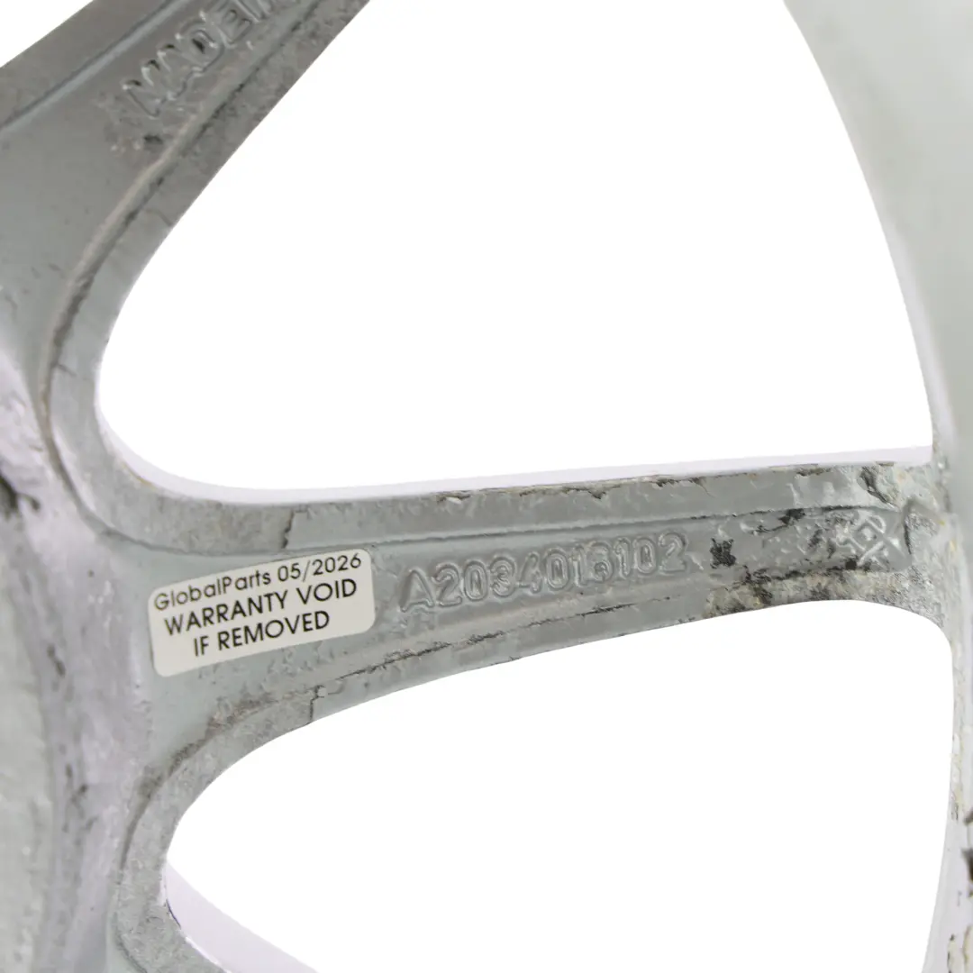 Alloy Wheel Rim 16" 10-Spoke 6J ET:22 to Mercedes CL203 with Part number A2034016102 Mercedes CL203 Alloy Wheel Rim 16" 10-Spoke 6J ET:22 - SKU A2034016102-1 - Part number A2034016102