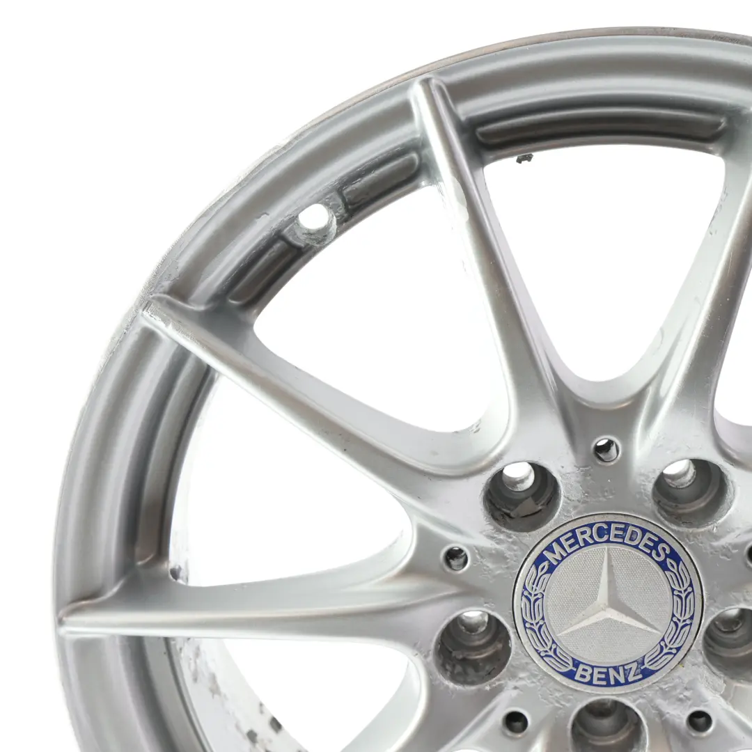 Alu Felge 16" 10-Speichen 6J ET:22 für Mercedes CL203 mit Teilenummer A2034016102 Mercedes CL203 Alu Felge 16" 10-Speichen 6J ET:22 - SKU A2034016102-1 - Teilenummer A2034016102