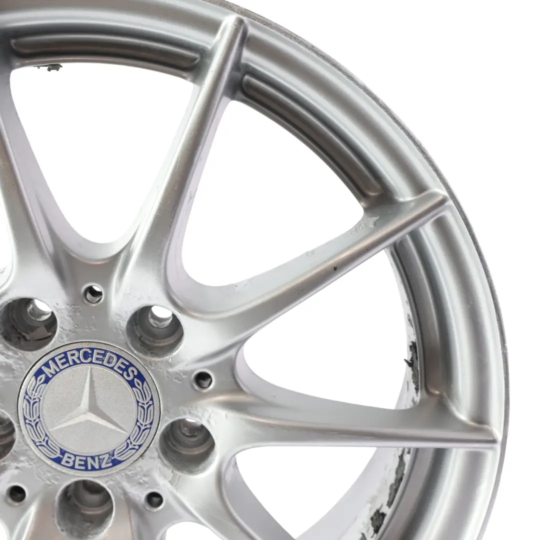 Alloy Wheel Rim 16" 10-Spoke 6J ET:22 to Mercedes CL203 with Part number A2034016102 Mercedes CL203 Alloy Wheel Rim 16" 10-Spoke 6J ET:22 - SKU A2034016102-1 - Part number A2034016102